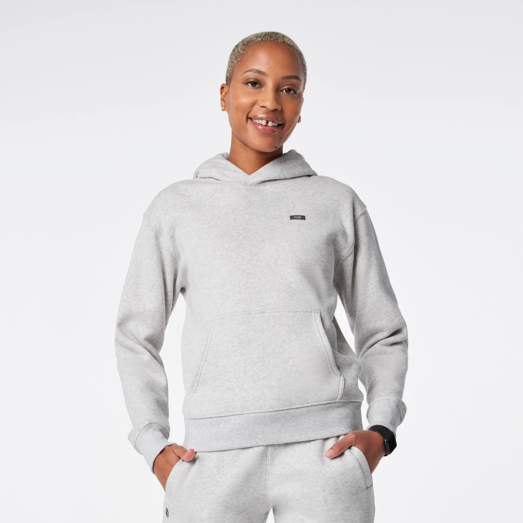 24703-women-s-heather-grey-off-shift-hoodie-sweatshirttm-1.webp women's Heather Grey Off-Shift - Hoodie Sweatshirt™