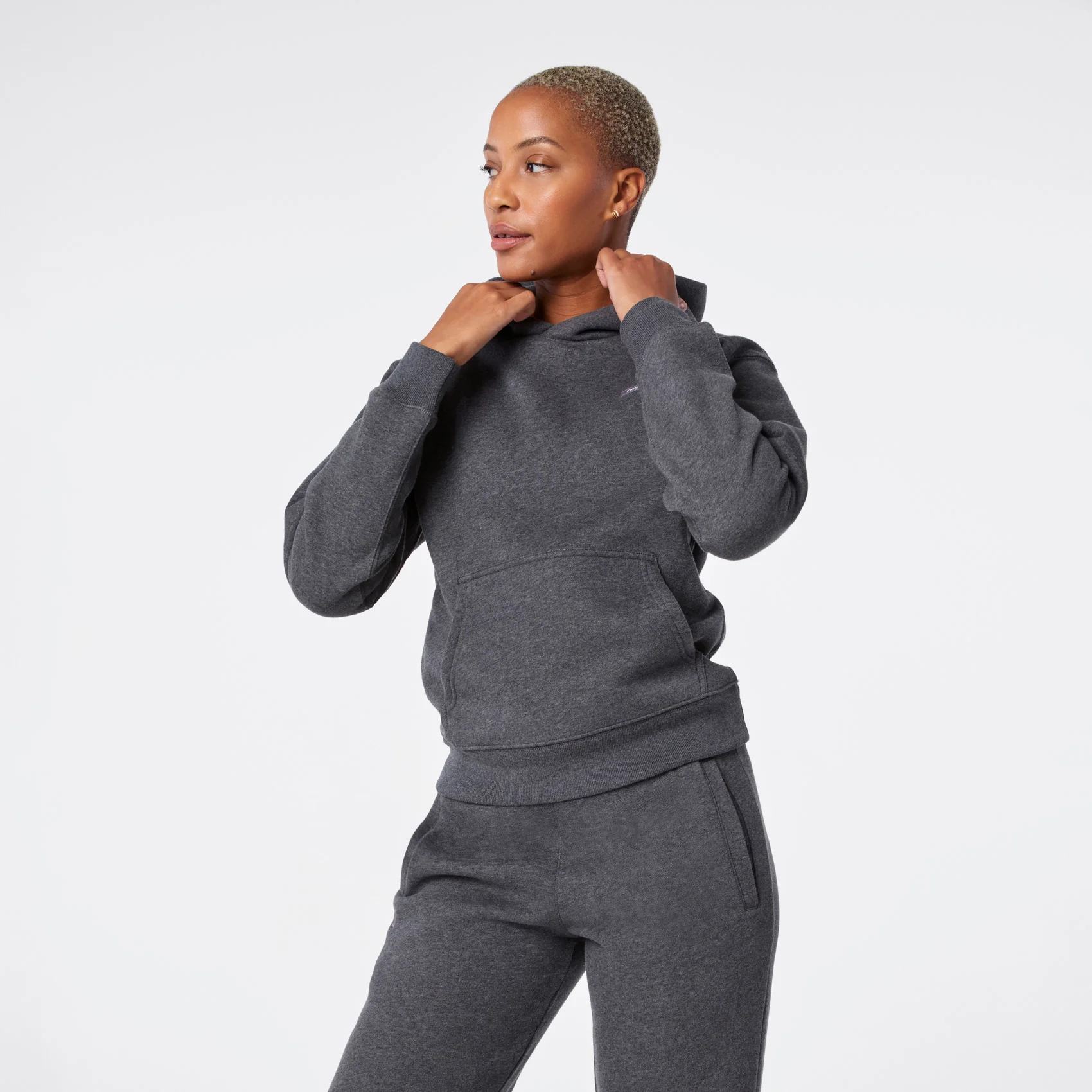 24736-women-s-charcoal-heather-grey-off-shift-hoodie-sweatshirttm-1.webp women's Charcoal Heather Grey Off-Shift - Hoodie Sweatshirt™