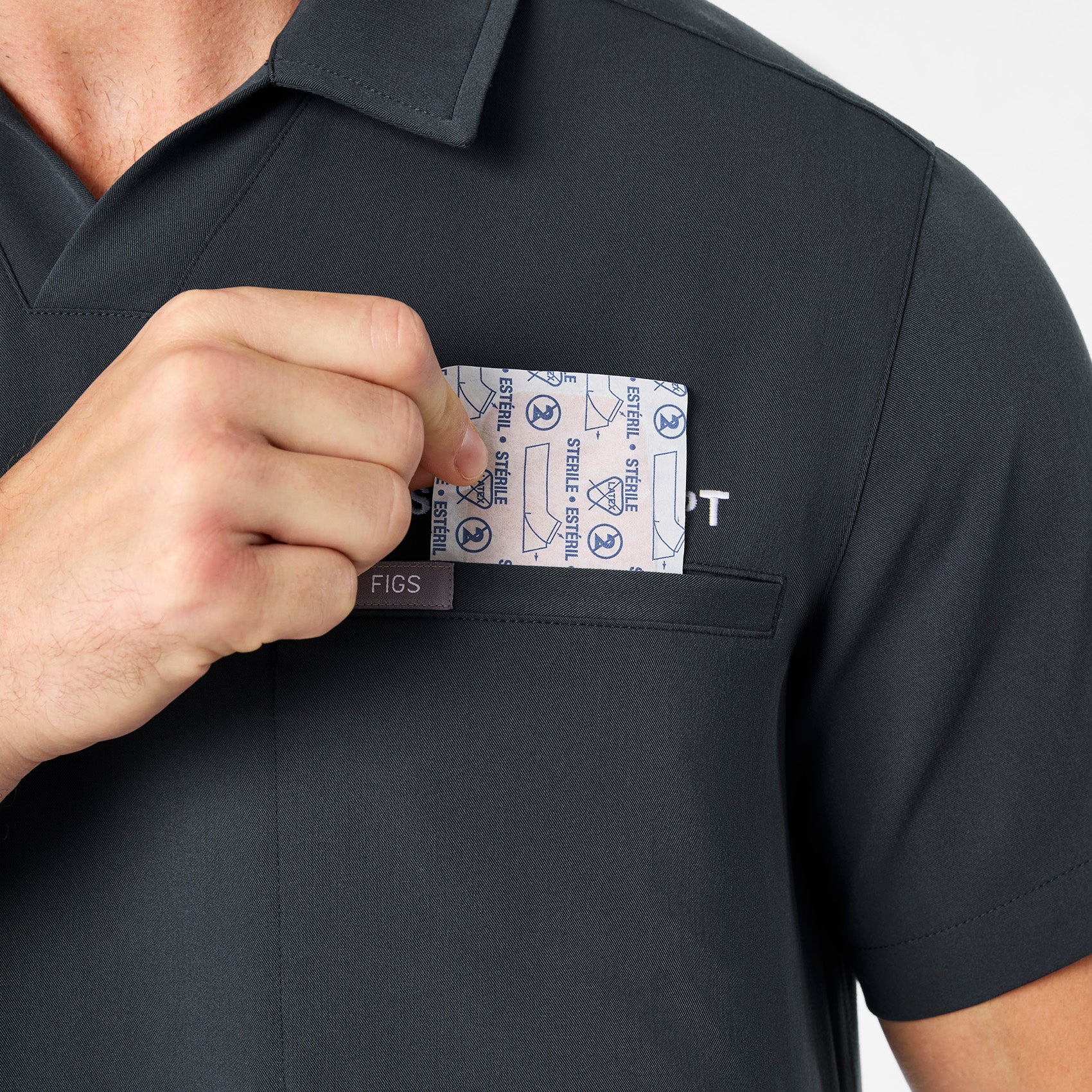 24942-men-s-dark-harbor-arad-polo-scrub-top-7.jpg men's Dark Harbor Arad Polo - Scrub Top
