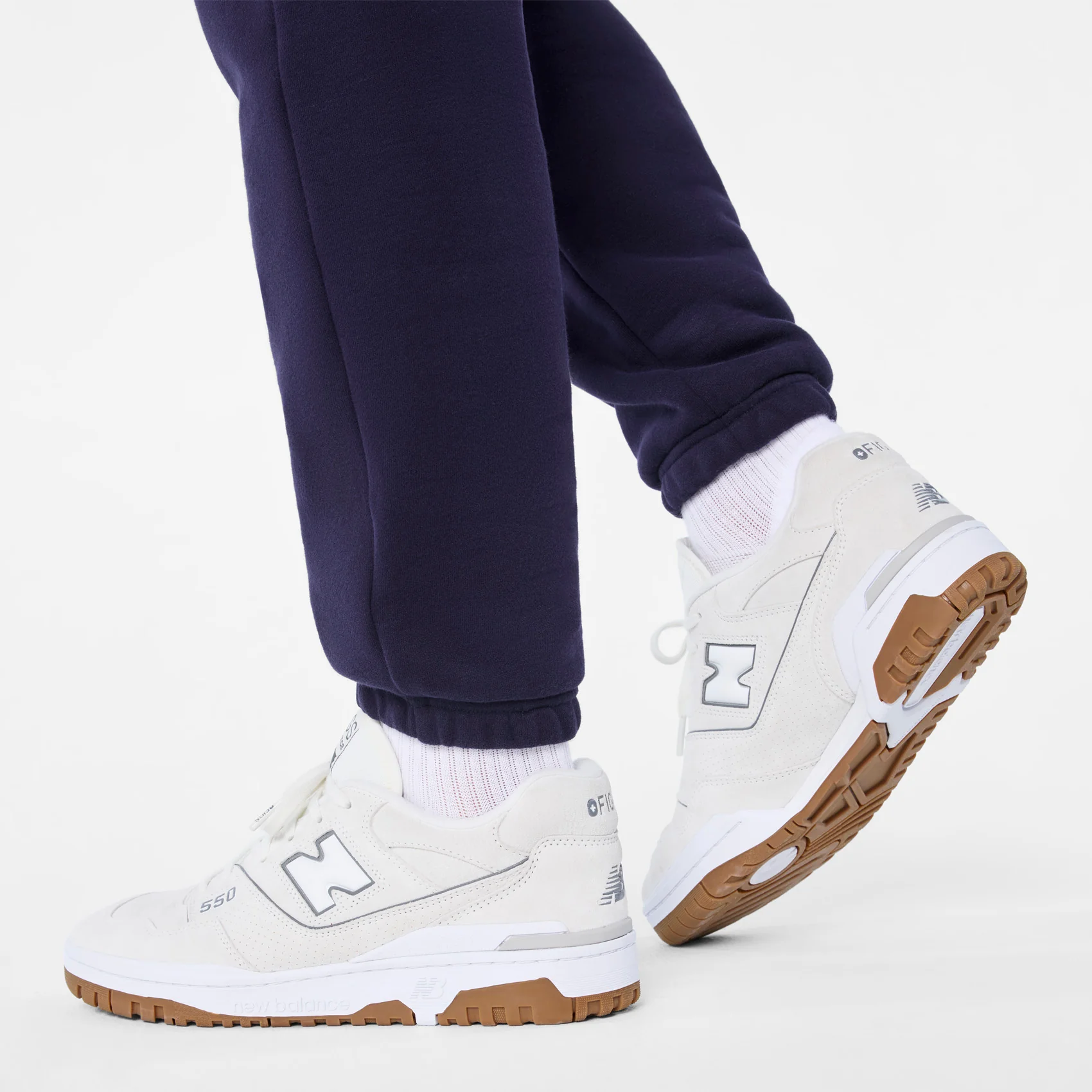 unisex Cream/Optic White FIGS | New Balance 550