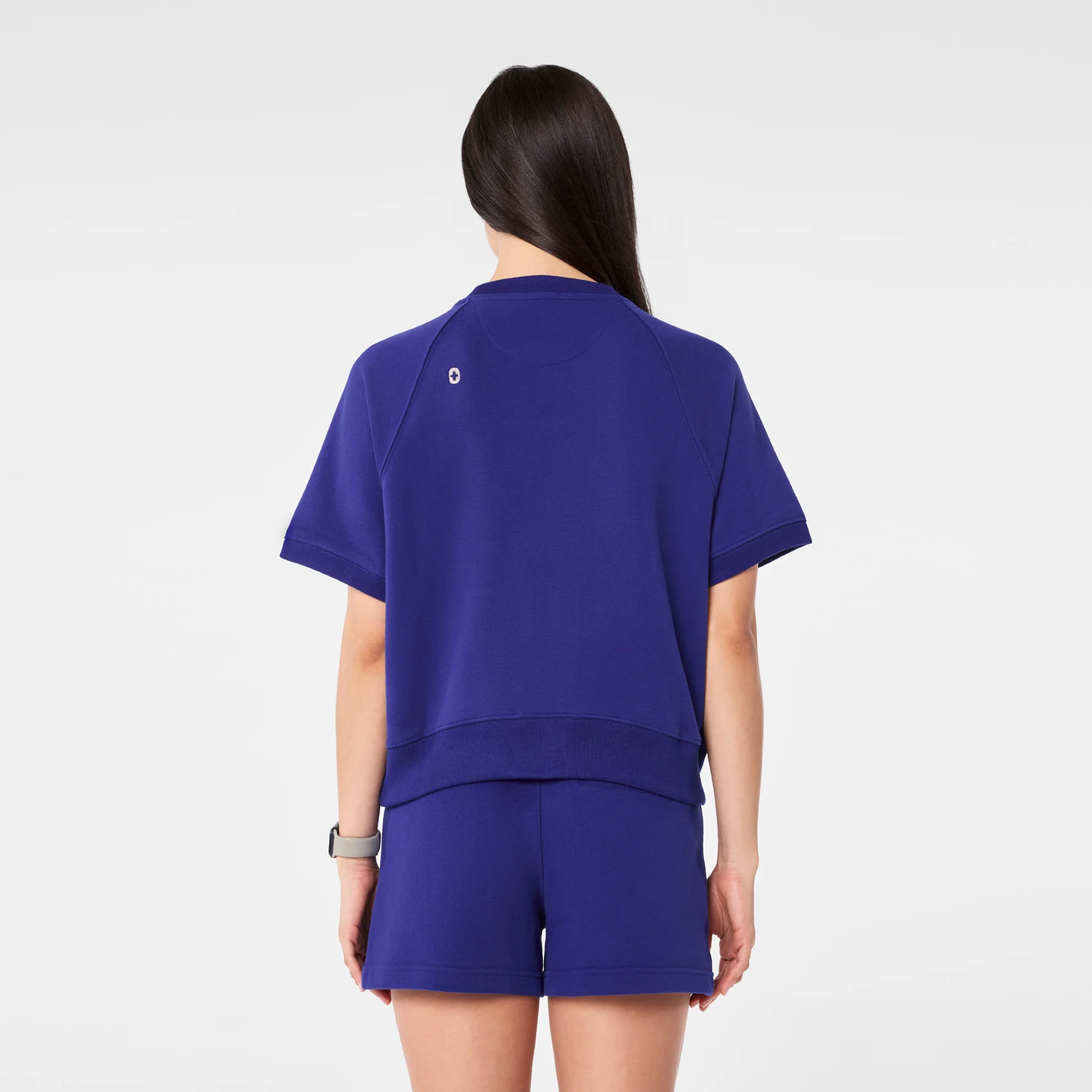 women's Deep Royal Blue Off-Shift - Shortsleeve Sweatshirt™