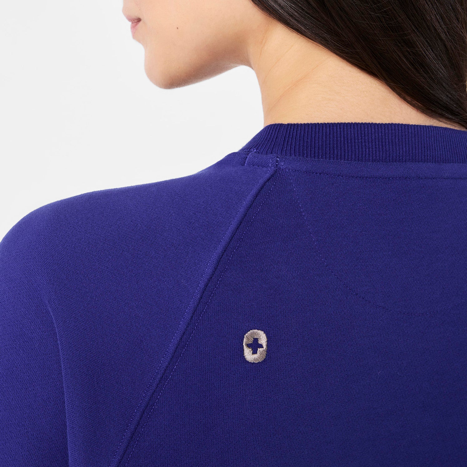 women's Deep Royal Blue Off-Shift - Shortsleeve Sweatshirt™