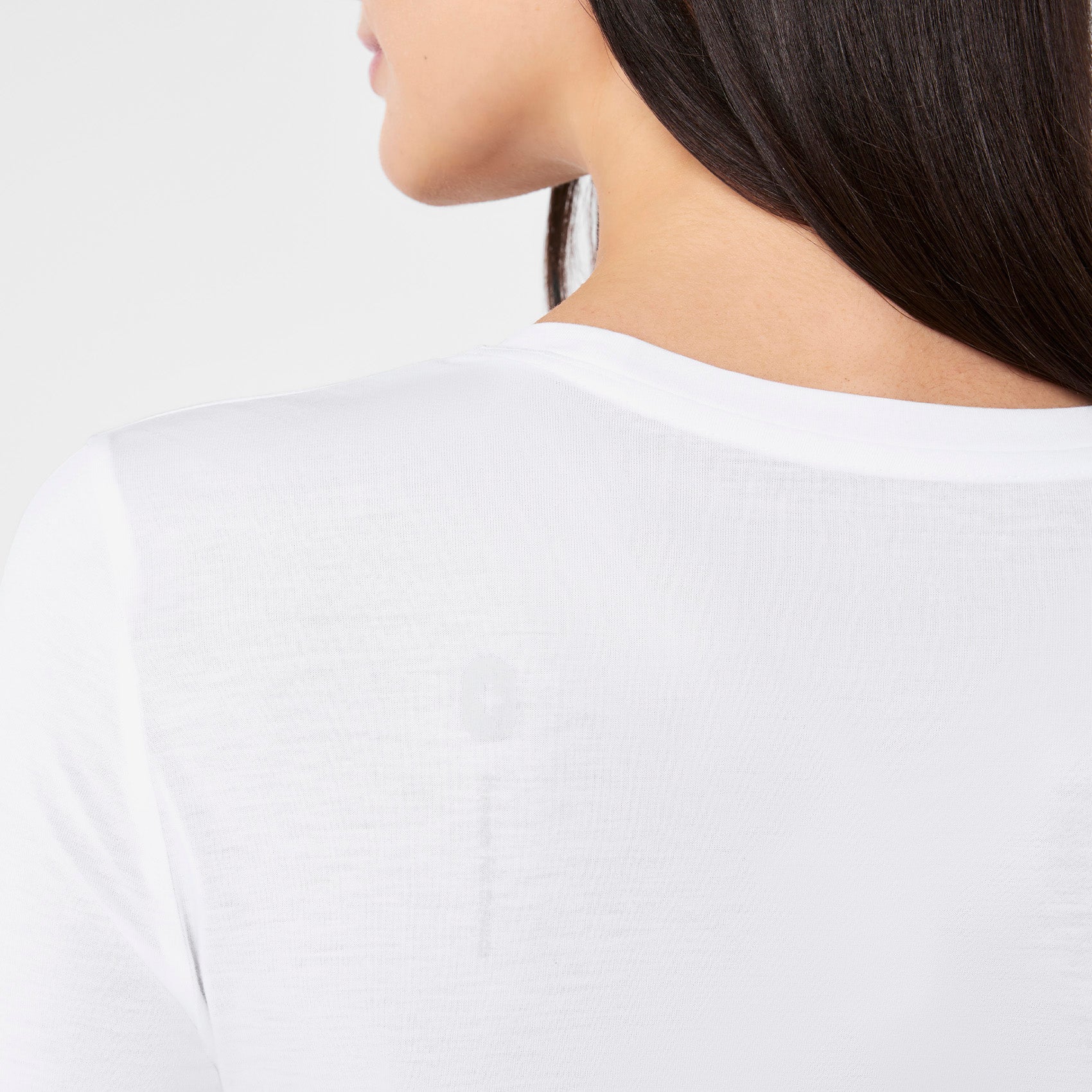 women's Optic White I Am A Nurse Supersoft - Longsleeve Underscrub