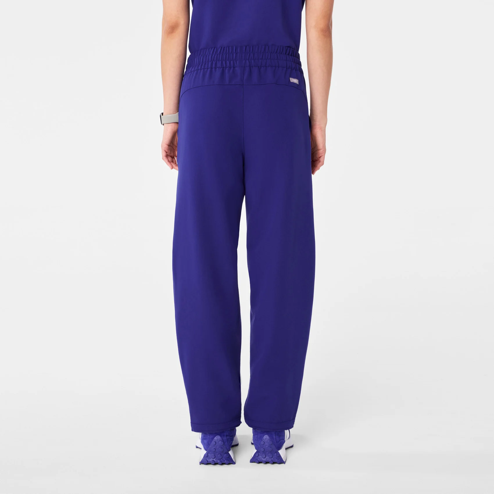 women's Deep Royal Blue High Waisted Giuliana Relaxed Straight Leg - Tall Scrub Pant™