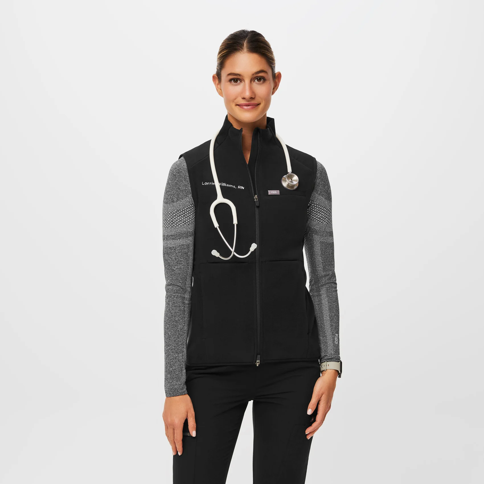 26310-women-s-black-on-shifttm-fleece-vest-3xl-6xl-1.webp women's Black On-Shift™ - Fleece Vest (3XL-6XL)