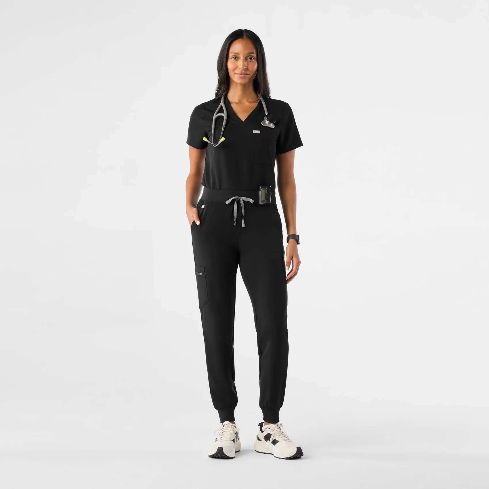 2909-women-s-black-zamoratm-tall-jogger-scrub-pants-2.webp Women's Black Zamora™ - Tall Jogger Scrub Pants