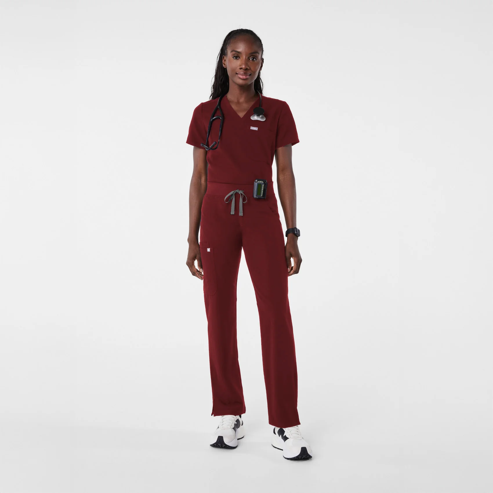 2931-women-s-burgundy-kadetm-petite-cargo-scrub-pants-2.webp Women's Burgundy Kade™ - Petite Cargo Scrub Pants