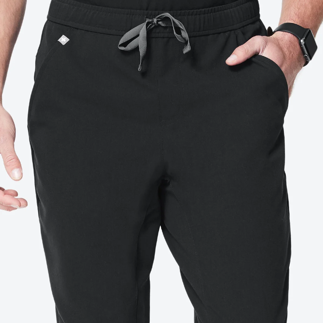 3107-men-s-black-tansentm-short-jogger-scrub-pants-10.webp Men's Black Tansen™ - Short Jogger Scrub Pants