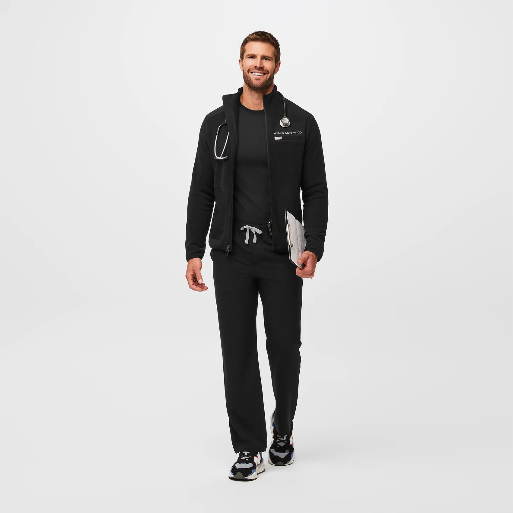 3185-men-s-black-piscotm-short-basic-scrub-pants-2.webp Men's Black Pisco™ - Short Basic Scrub Pants
