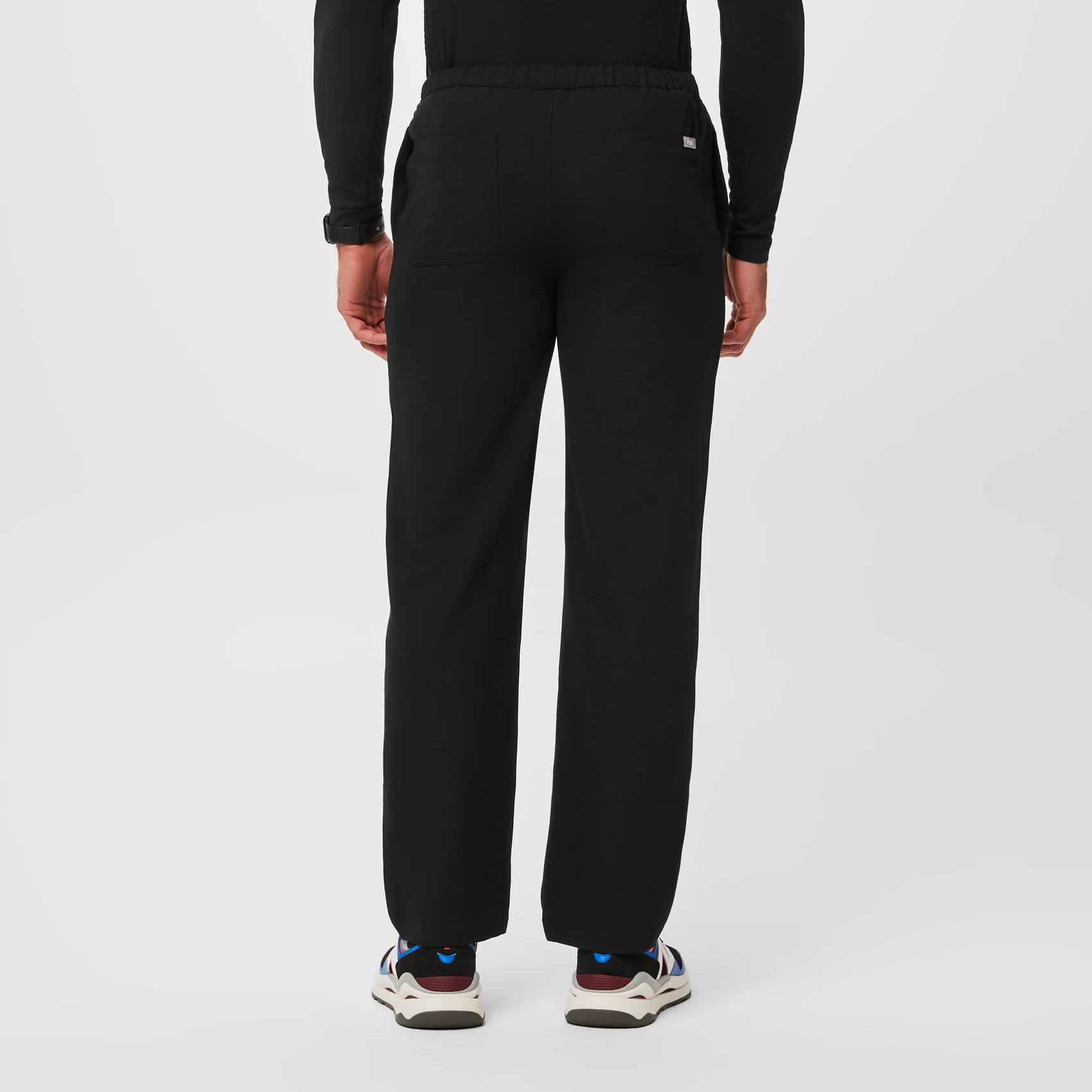 3185-men-s-black-piscotm-short-basic-scrub-pants-4.webp Men's Black Pisco™ - Short Basic Scrub Pants