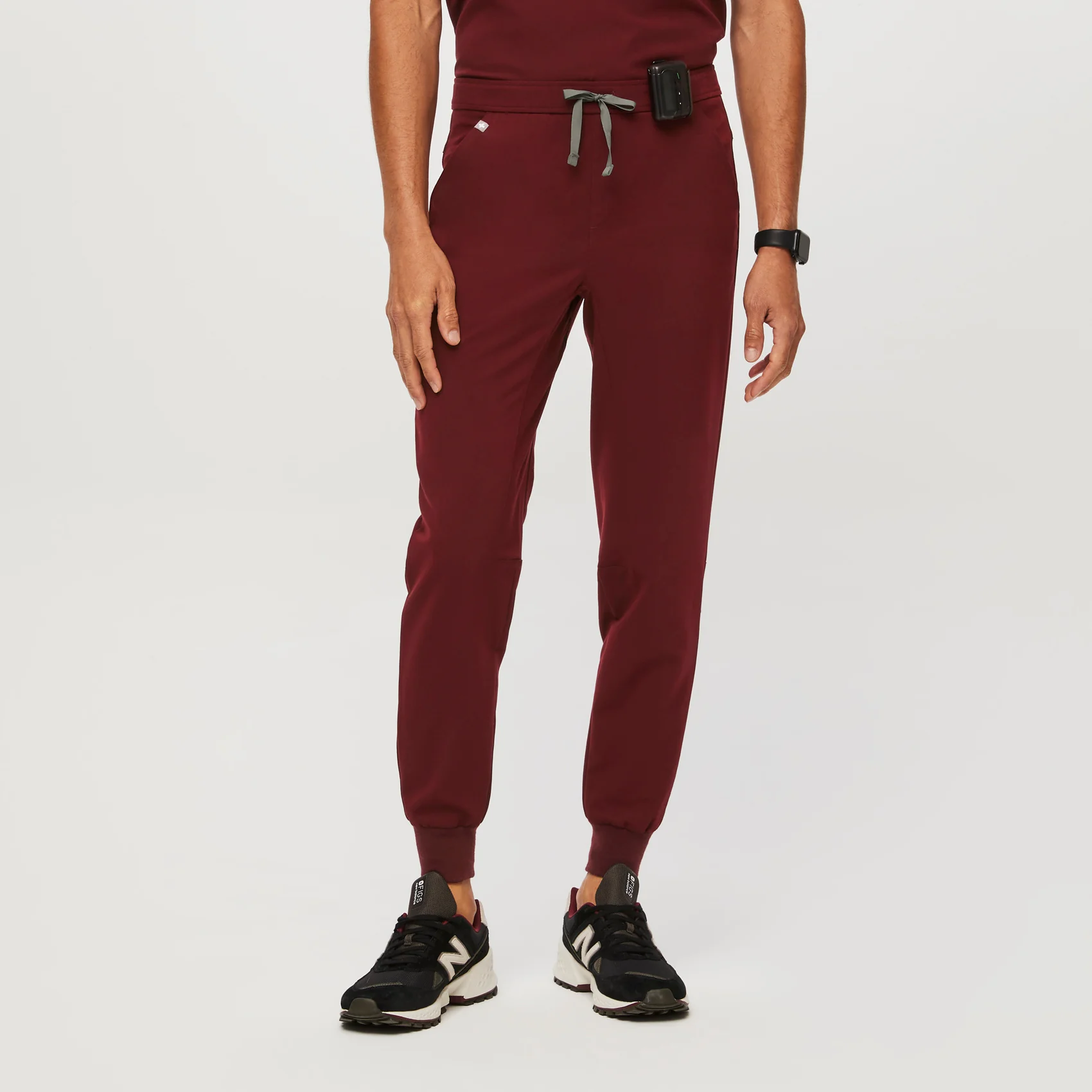 Men's Burgundy Tansen™ - Tall Jogger Scrub Pants