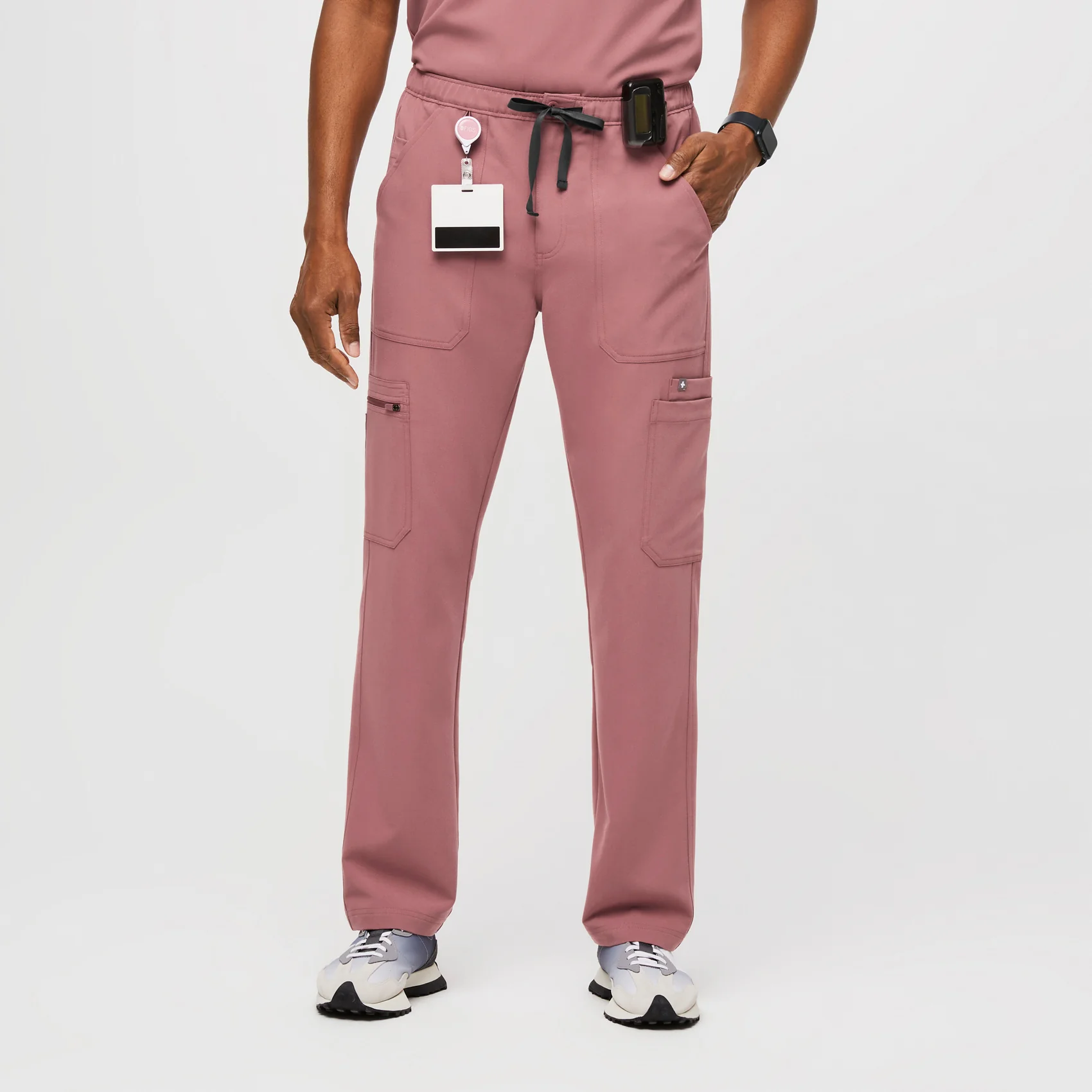 Men's Mauve Cairo™ - Short Cargo Scrub Pants