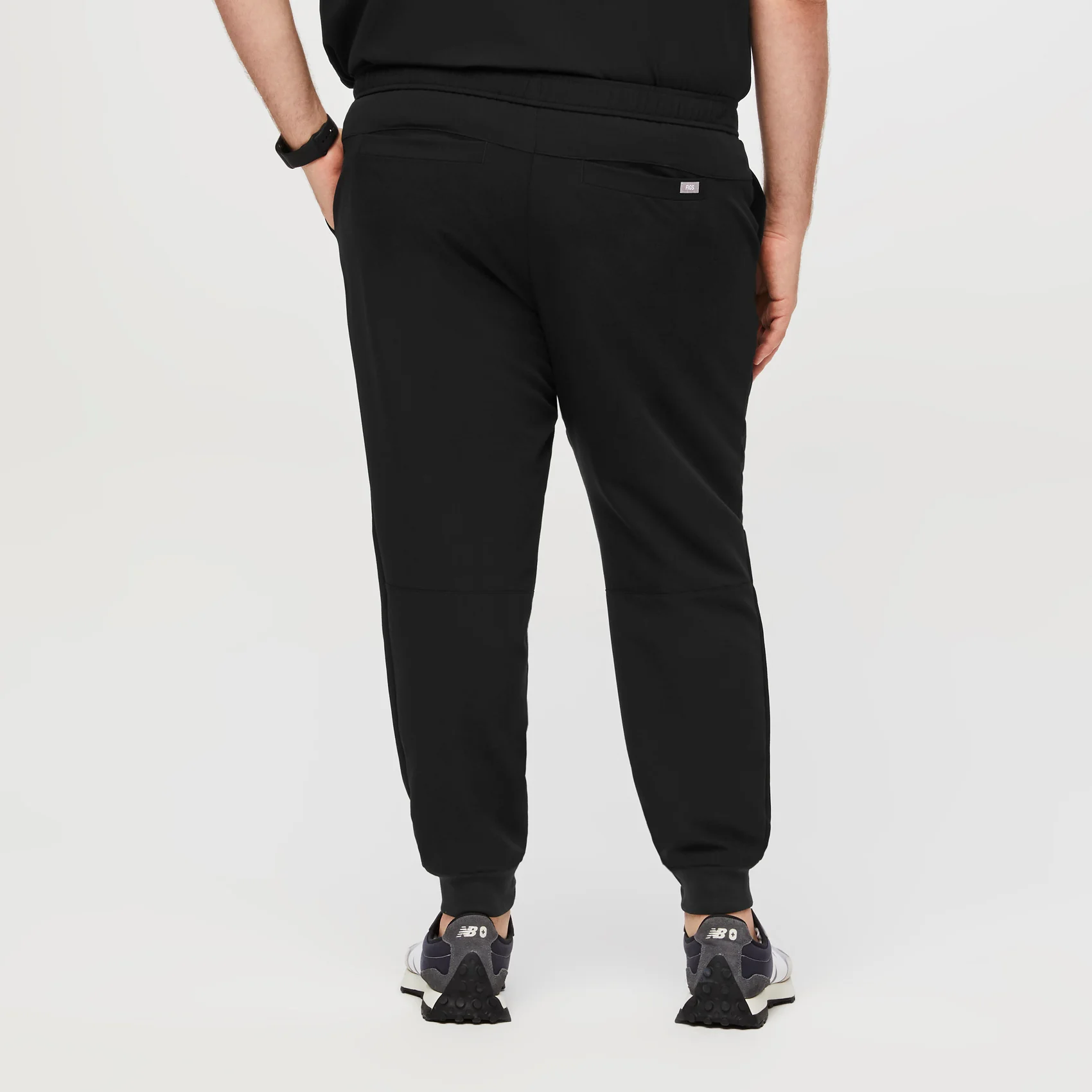 men's Black Tansen™  Jogger Scrub Pants (3XL - 6XL)