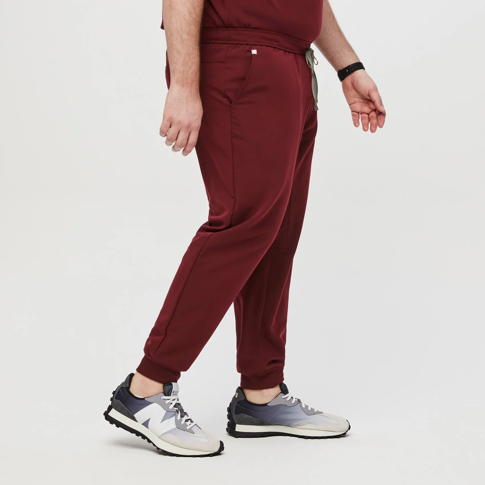 men's Burgundy Tansen™ - Tall Jogger Scrub Pants (3XL - 6XL)