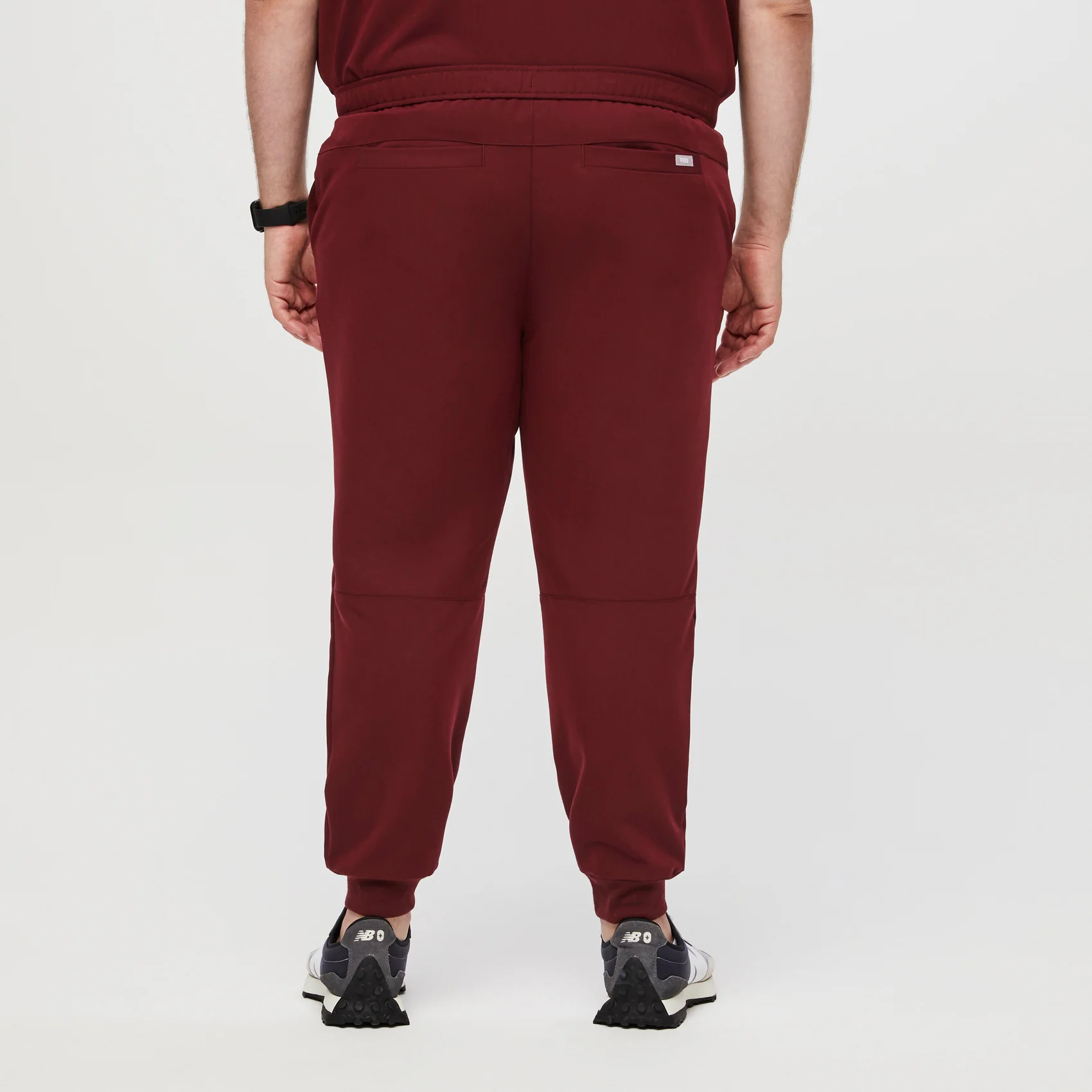 men's Burgundy Tansen™ - Tall Jogger Scrub Pants (3XL - 6XL)