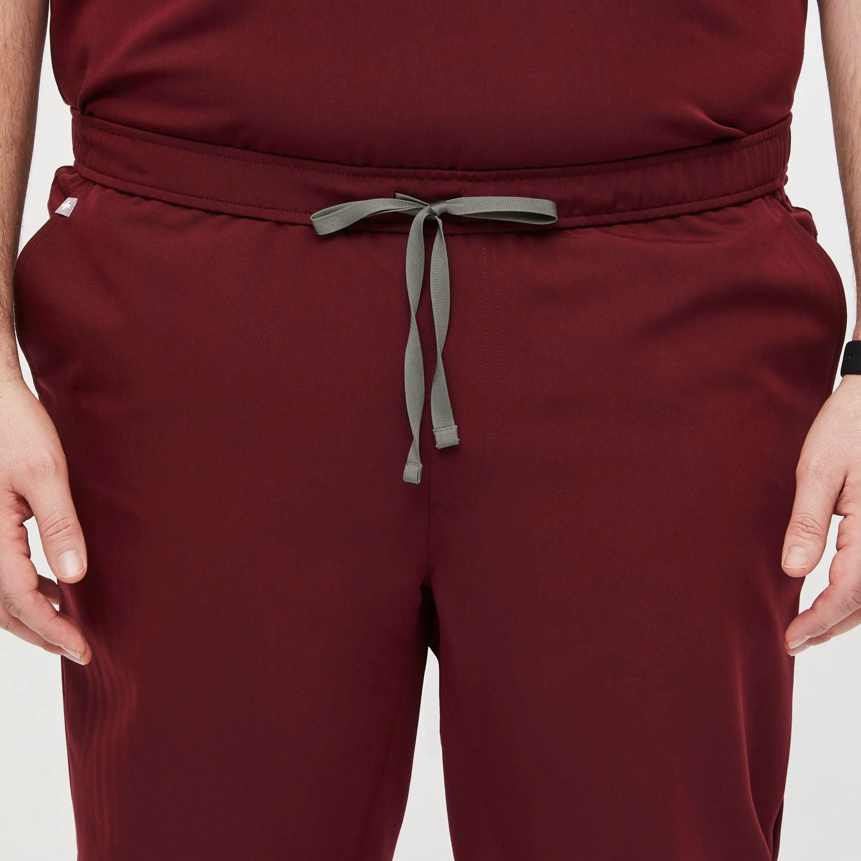 men's Burgundy Tansen™ - Tall Jogger Scrub Pants (3XL - 6XL)