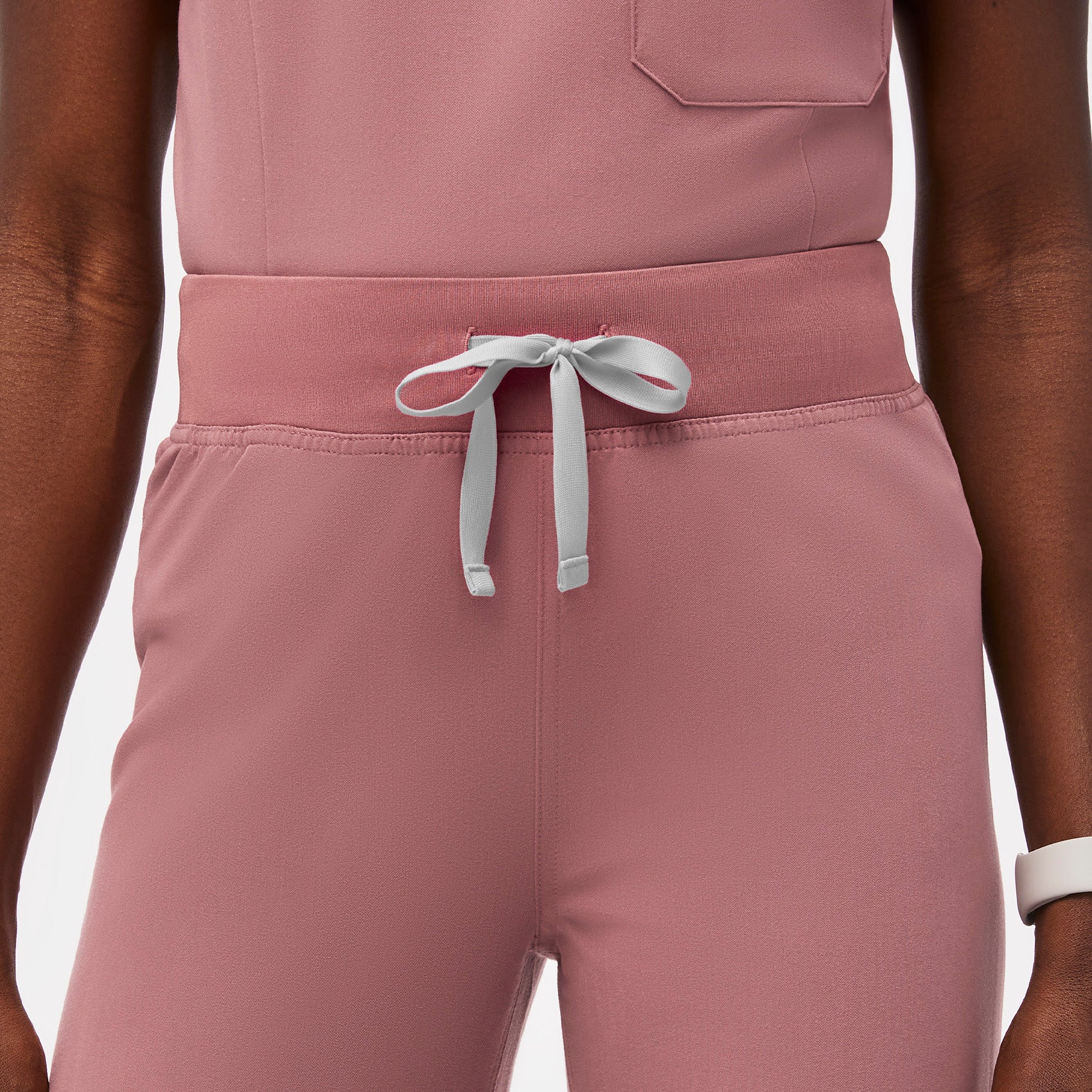 women's Mauve High Waisted Livingston™ - Tall Basic Scrub Pants (3XL - 6XL)