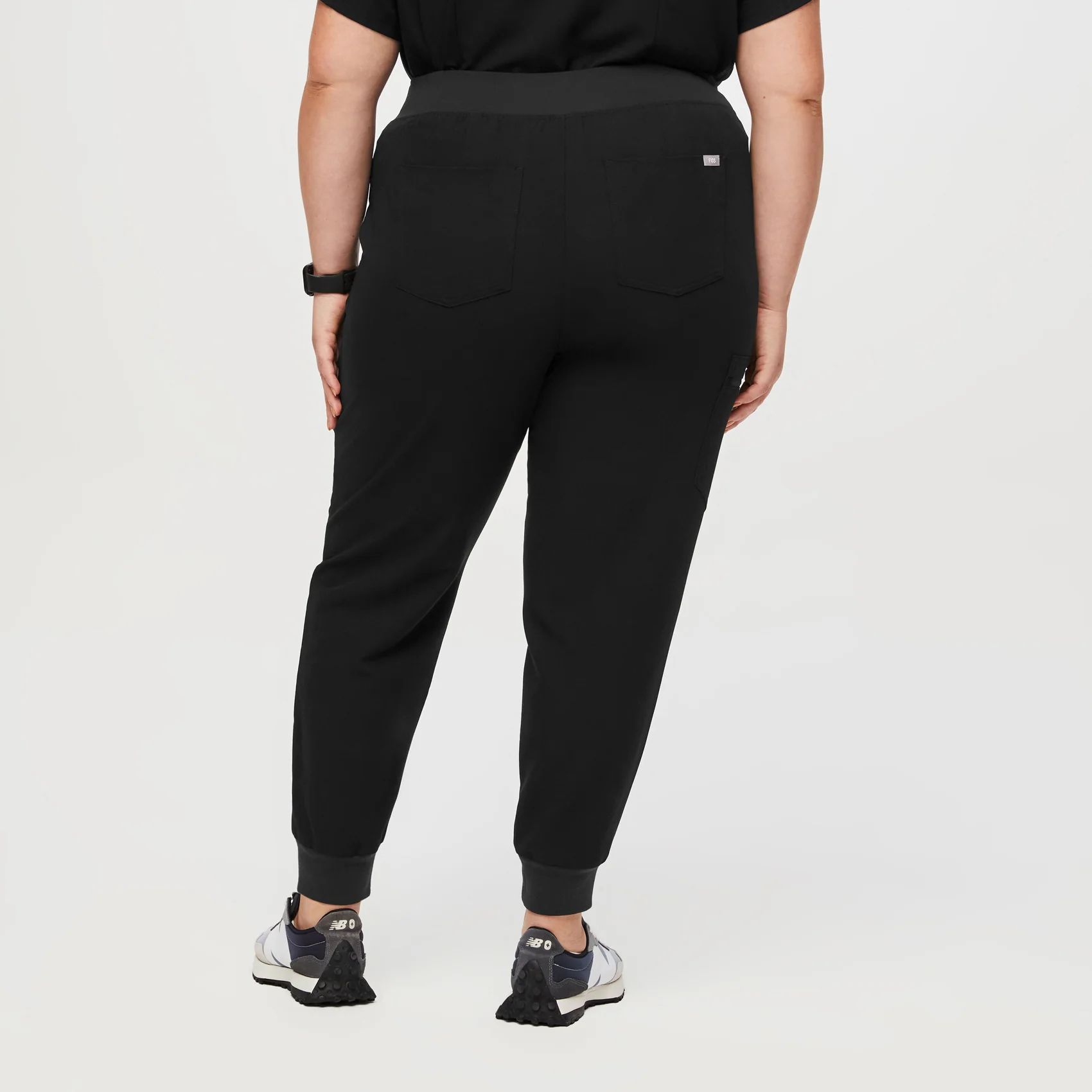 465-women-s-black-high-waisted-zamoratm-jogger-scrub-pants-3xl-6xl-3.webp women's Black High Waisted Zamora™ - Jogger Scrub Pants (3XL - 6XL)