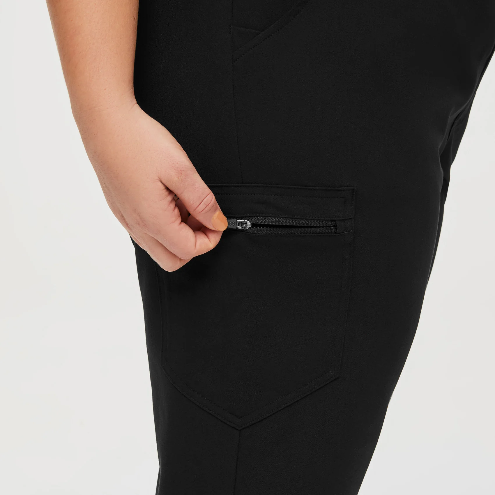 465-women-s-black-high-waisted-zamoratm-jogger-scrub-pants-3xl-6xl-4.webp women's Black High Waisted Zamora™ - Jogger Scrub Pants (3XL - 6XL)