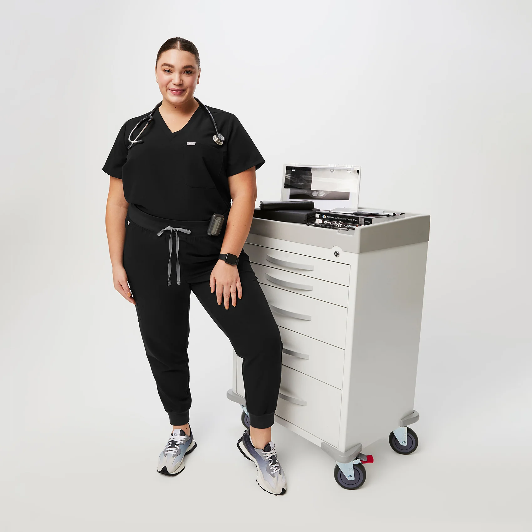 465-women-s-black-high-waisted-zamoratm-jogger-scrub-pants-3xl-6xl-6.webp women's Black High Waisted Zamora™ - Jogger Scrub Pants (3XL - 6XL)