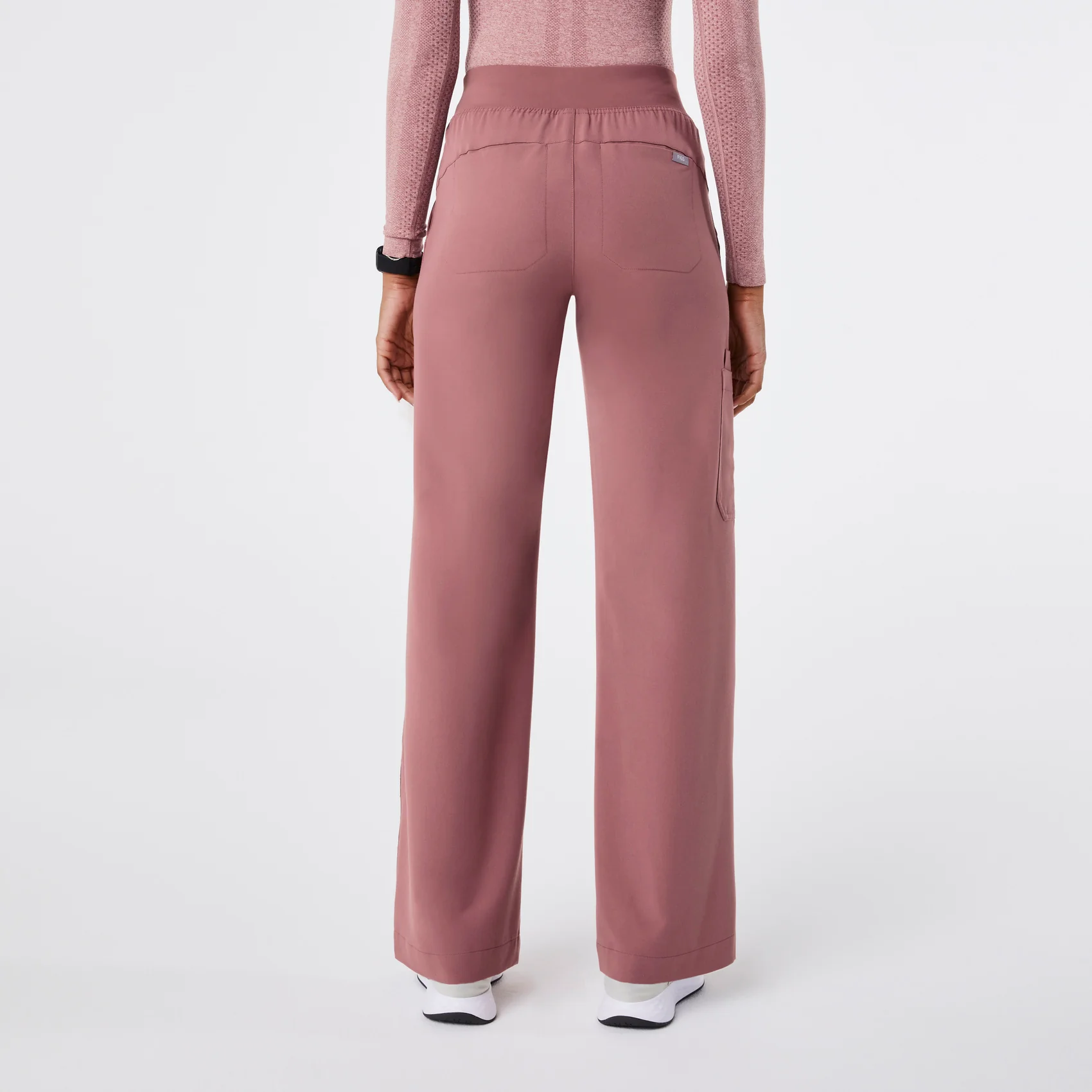 4857-women-s-mauve-high-waisted-isabel-wide-leg-tall-scrub-pant-4.webp women's Mauve High Waisted Isabel Wide Leg - Tall Scrub Pant