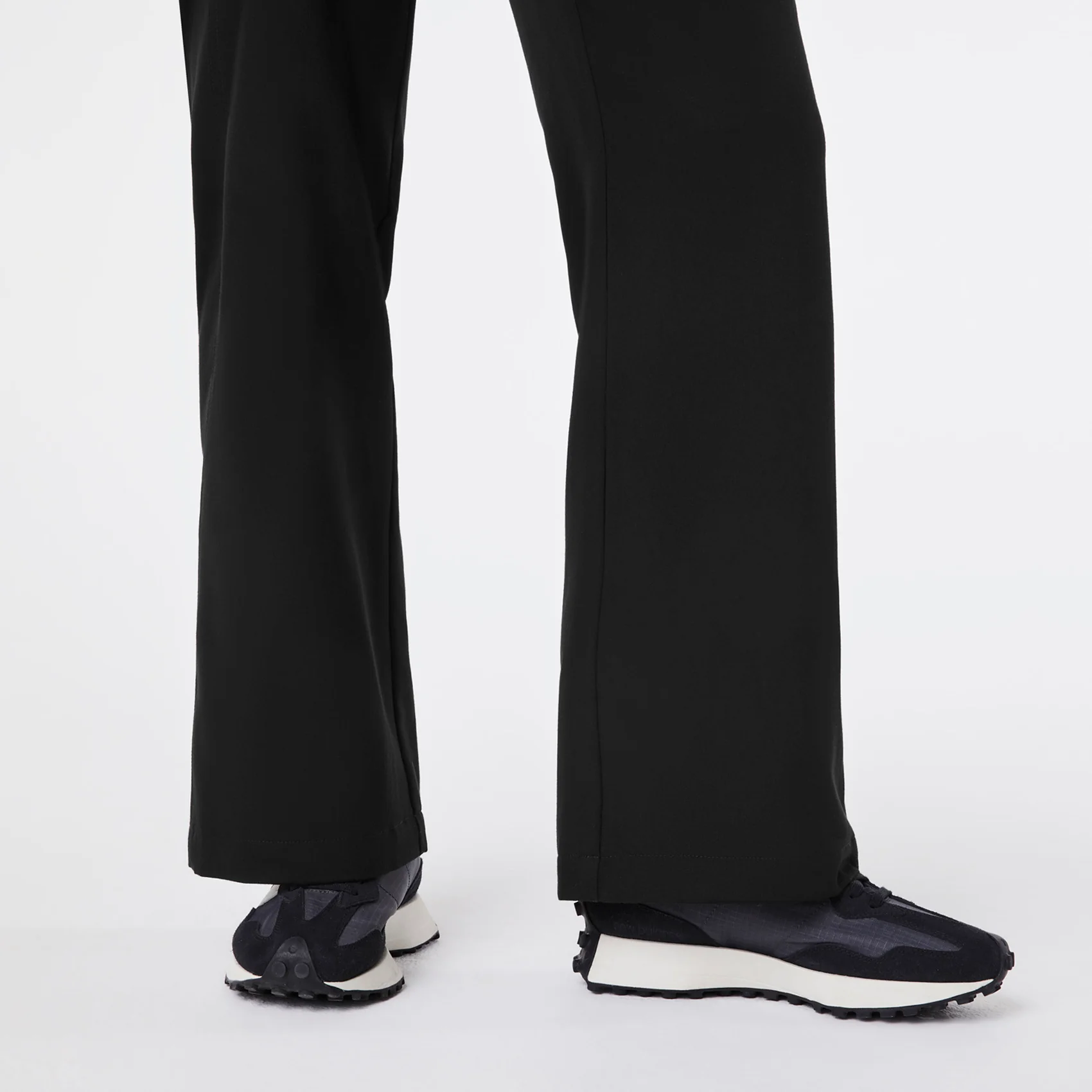 women's Black Rafaela Wide Leg - Tall ScrubJumpsuit™