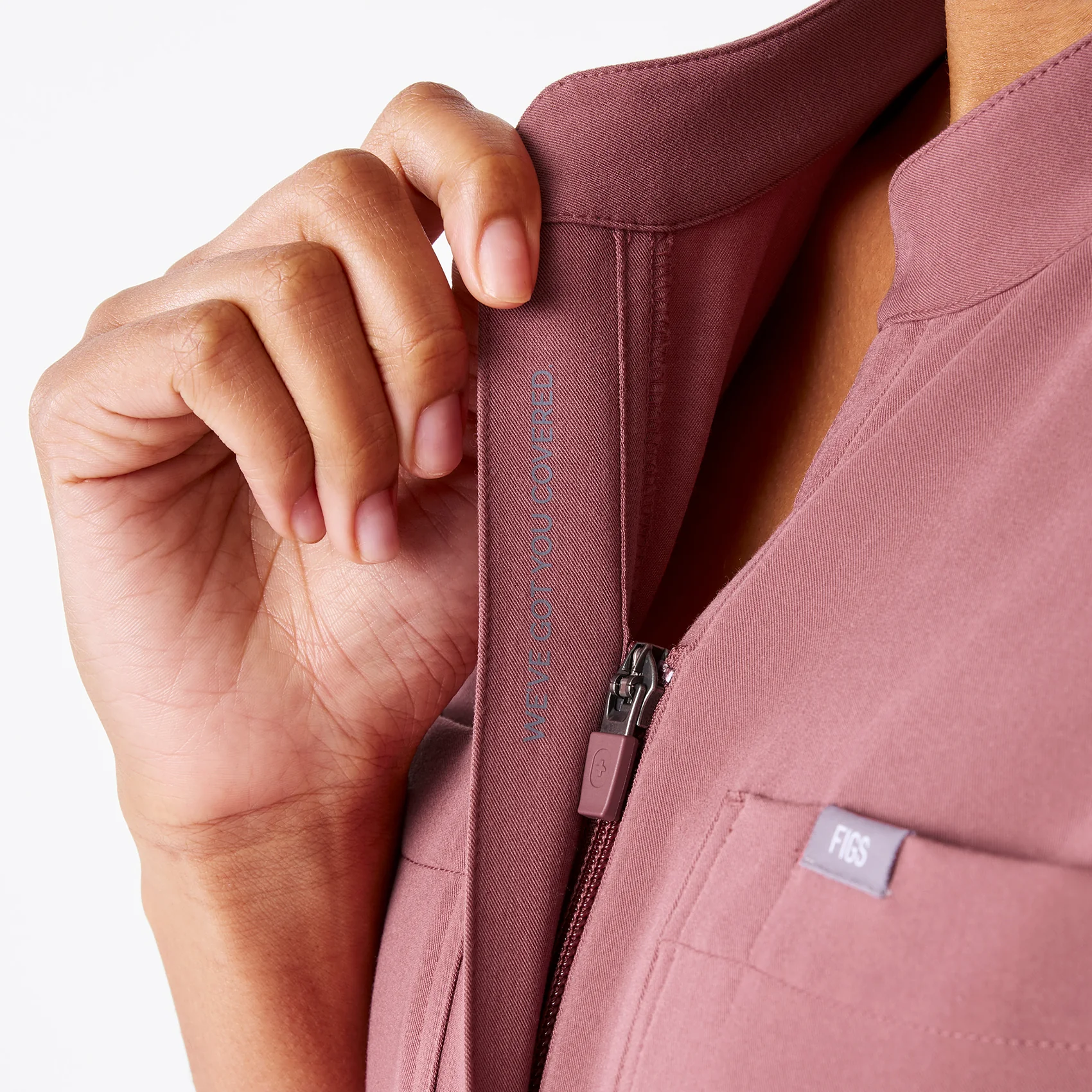 women's Mauve Rafaela Wide Leg - Tall ScrubJumpsuit™