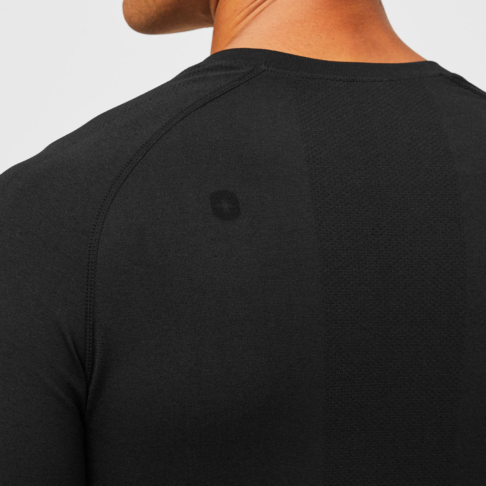 men's Black Makato Seamless - Longsleeve Underscrub (3XL-6XL)