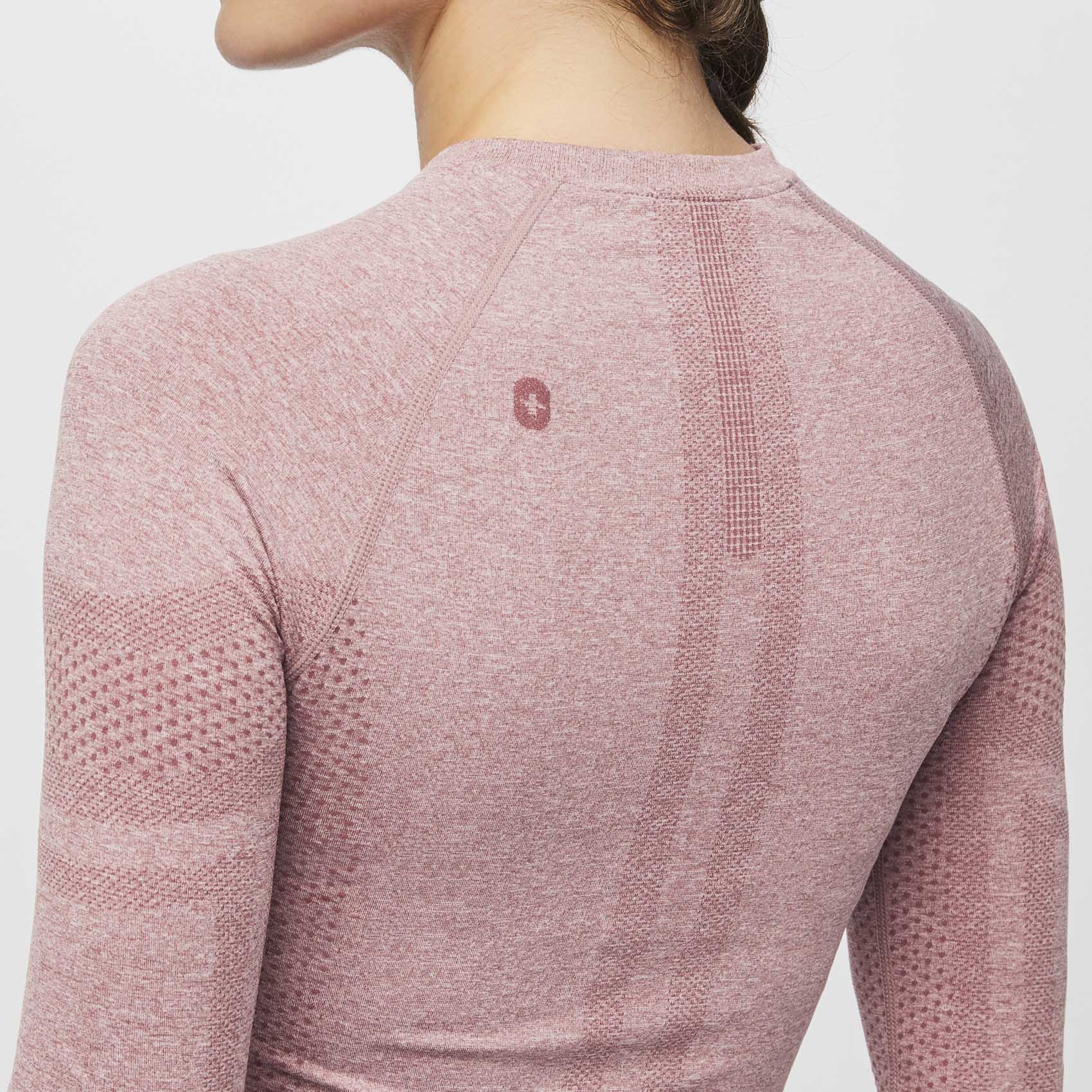 women's Mauve Salta Seamless - Longsleeve Underscrub (3XL-6XL)