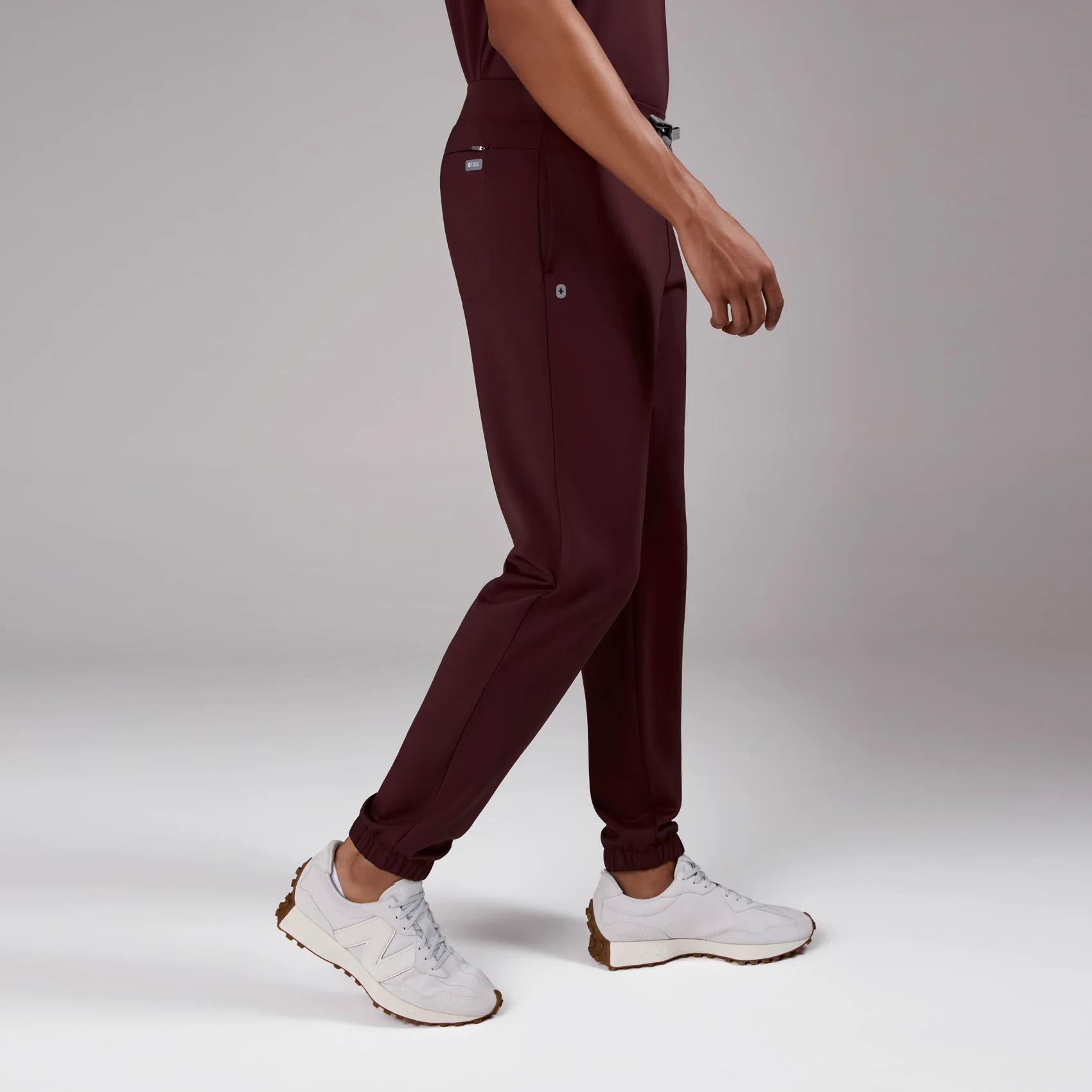 5418-men-s-burgundy-forster-formx-jogger-short-scrub-panttm-3.webp men's Burgundy Forster FORMx Jogger - Short Scrub Pant™