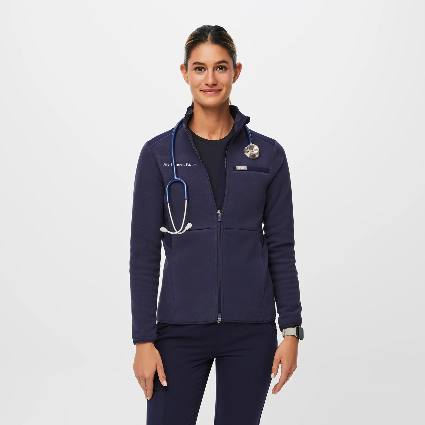 Women's Navy On-Shift™ - Fleece Jacket