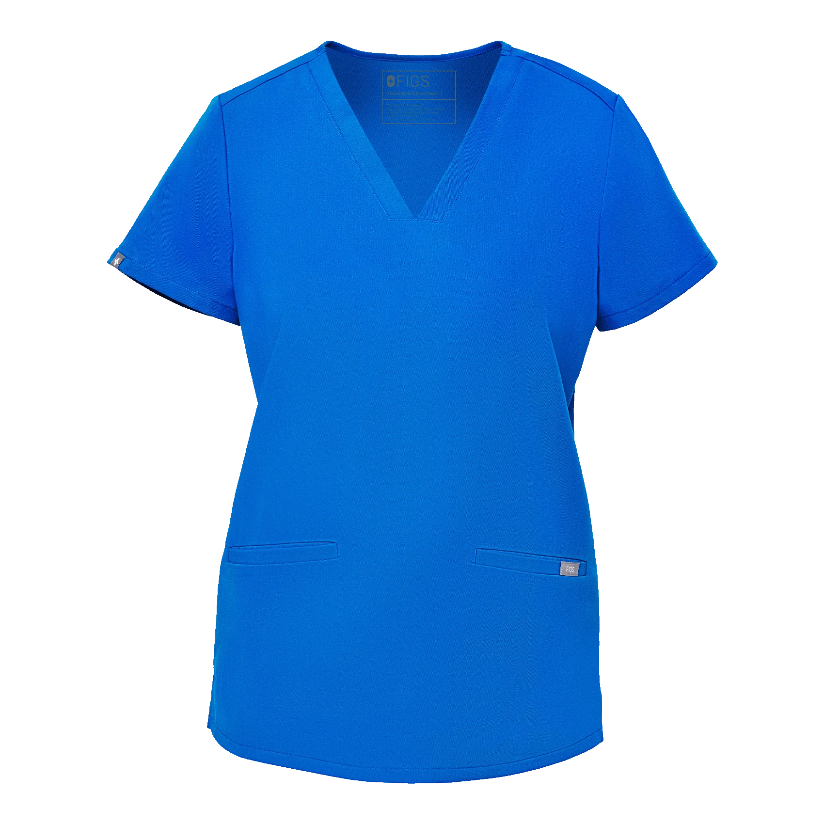 Women's Royal Blue Casma™ - Three-Pocket Scrub Top