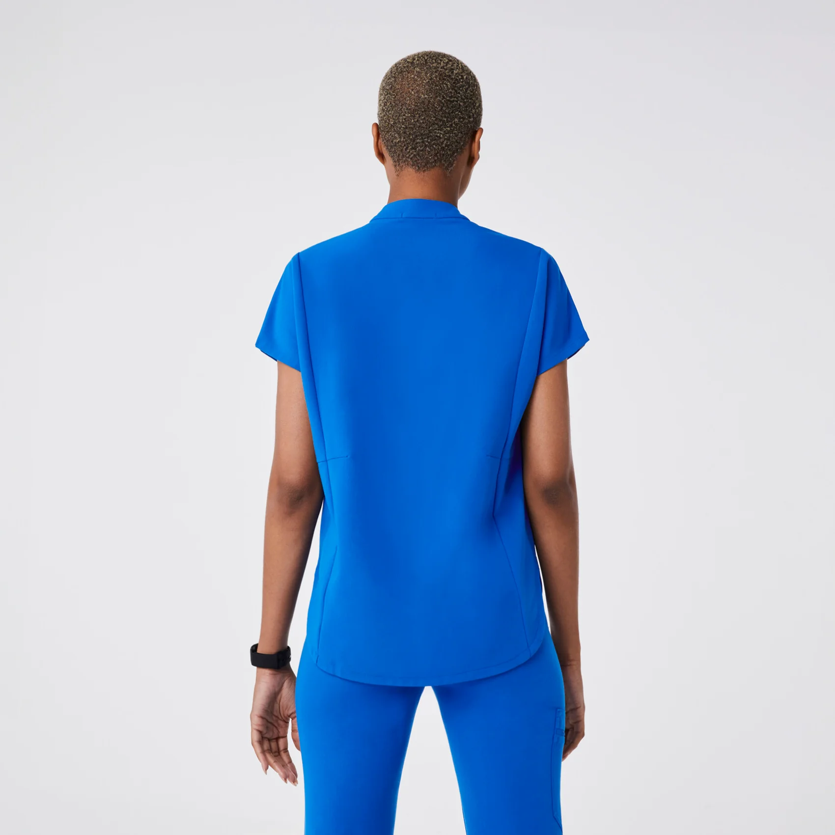 5675-women-s-royal-blue-montex-mock-neck-scrub-top-4.webp women's Royal Blue Montex - Mock Neck Scrub Top
