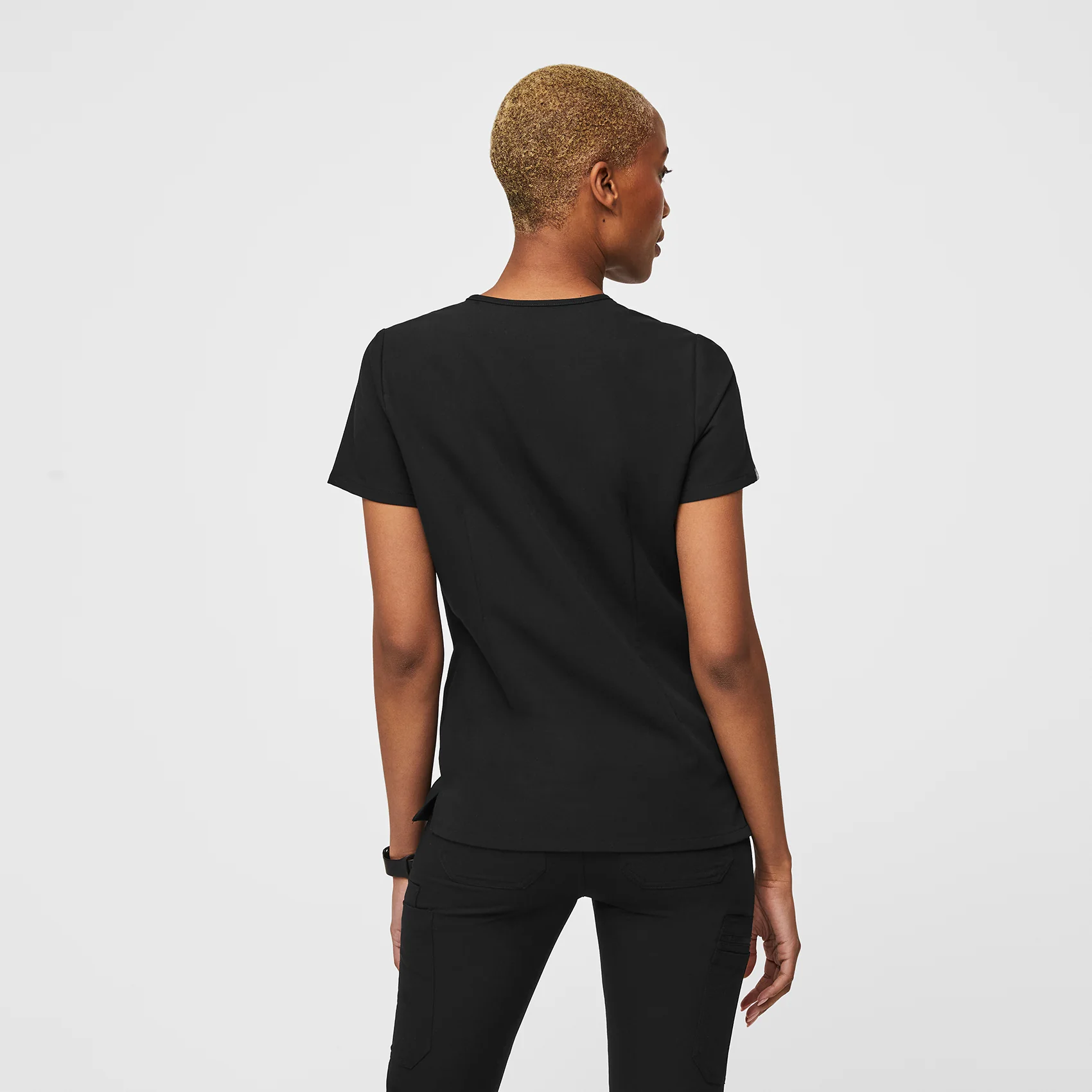 59-women-s-black-casmatm-three-pocket-scrub-top-3.webp Women's Black Casma™ - Three-Pocket Scrub Top