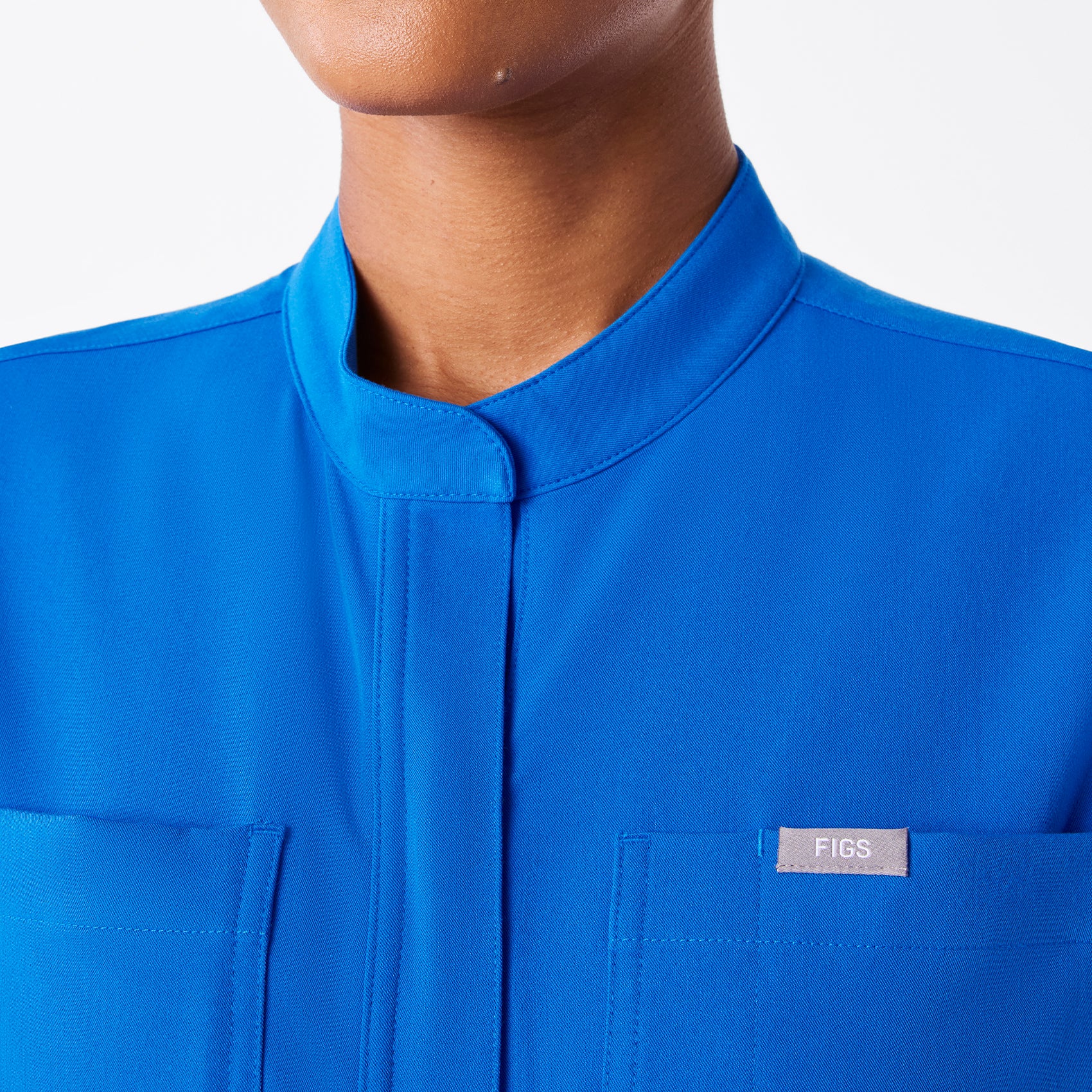women's Royal Blue Rafaela Wide Leg - Tall ScrubJumpsuit™