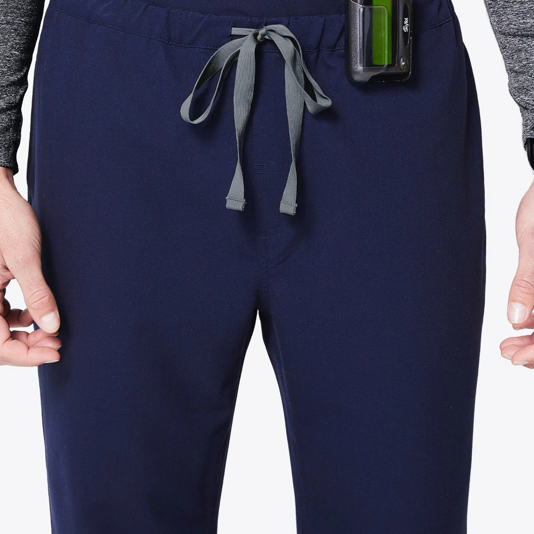 Men's Navy Pisco™ - Basic Scrub Pants