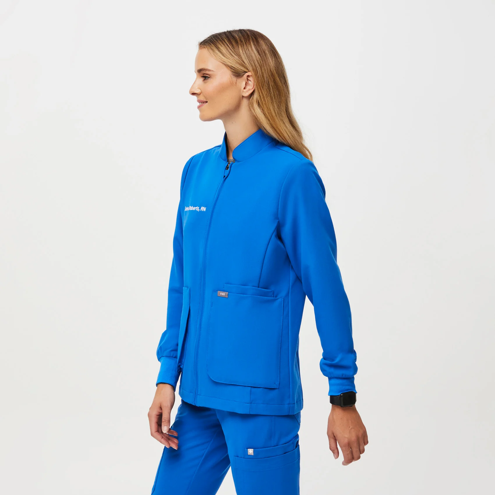 6268-women-s-royal-blue-sebina-scrub-jacket-3.webp Women's Royal Blue Sebina - Scrub Jacket