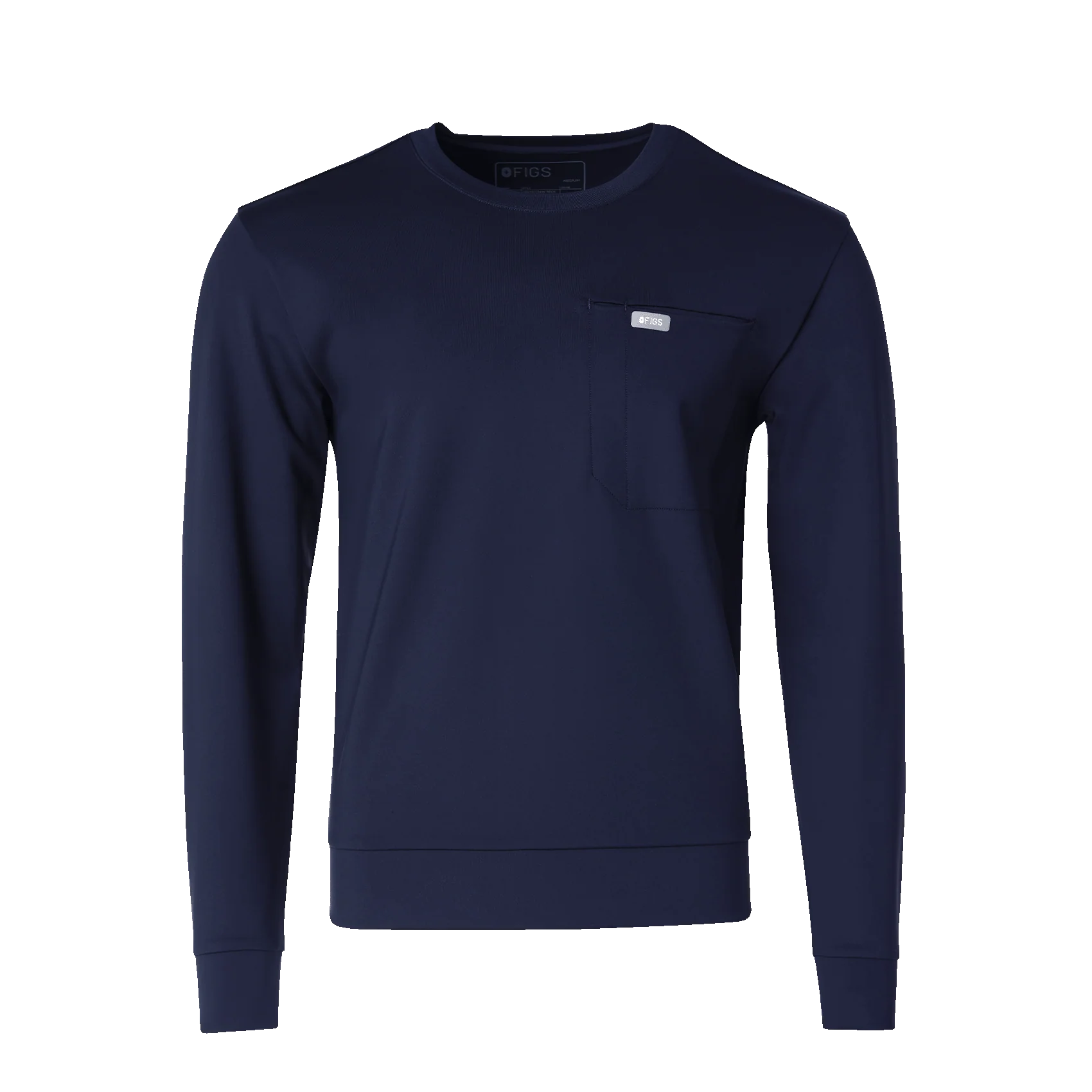 men's Navy Destin FORMx - Crewneck Scrub Top™