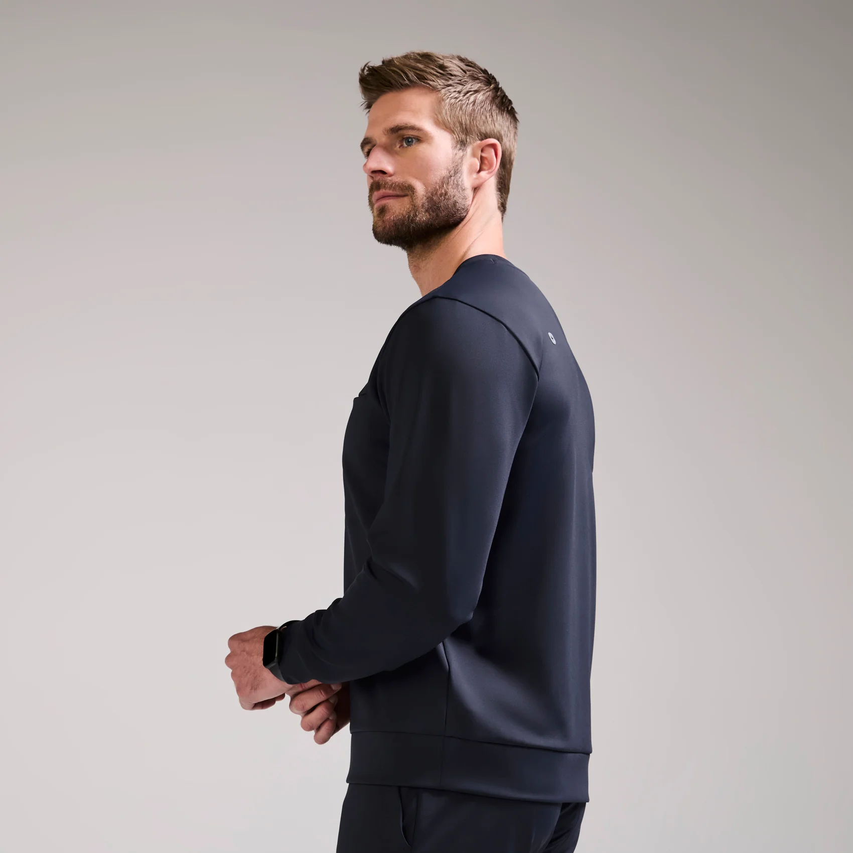 men's Navy Destin FORMx - Crewneck Scrub Top™
