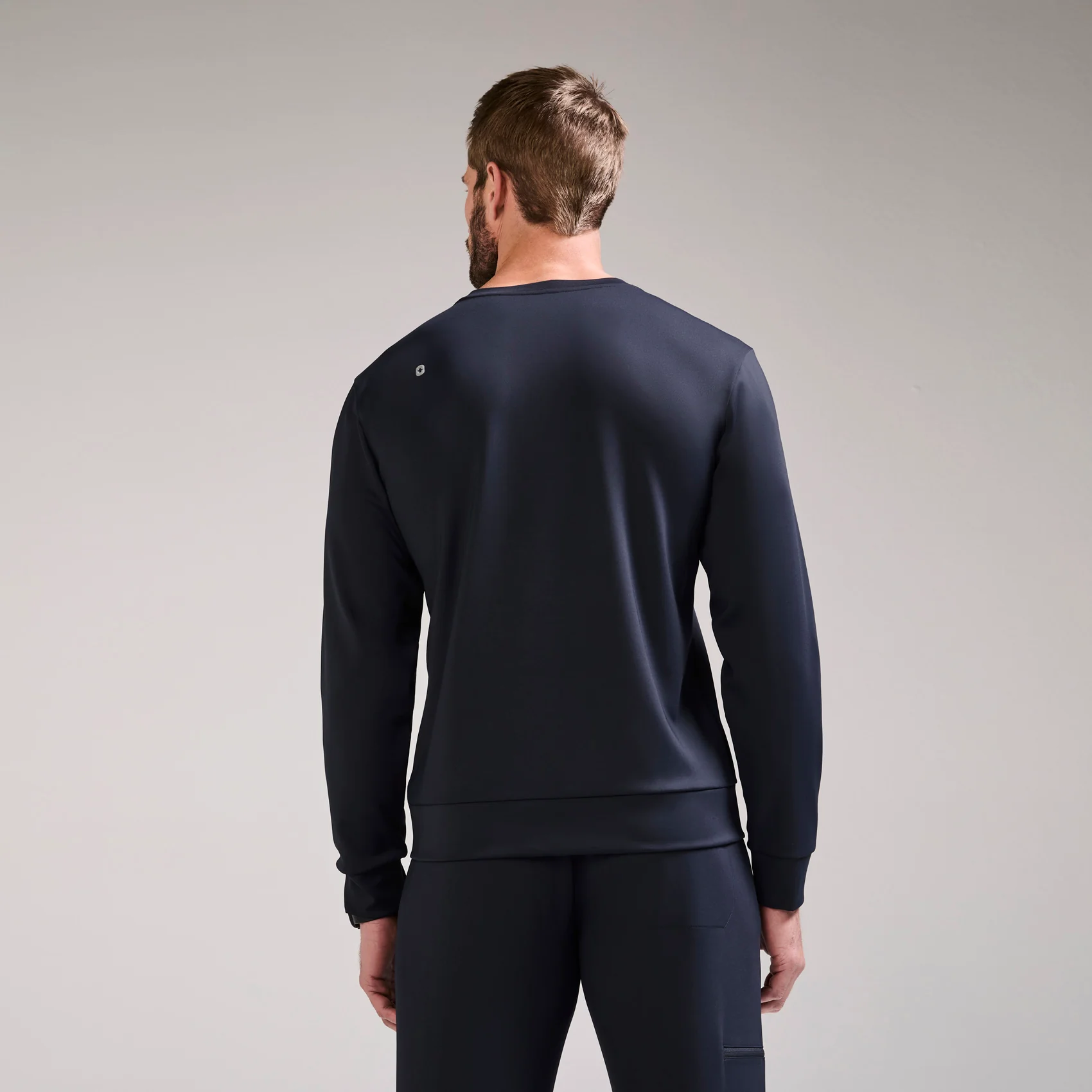 men's Navy Destin FORMx - Crewneck Scrub Top™