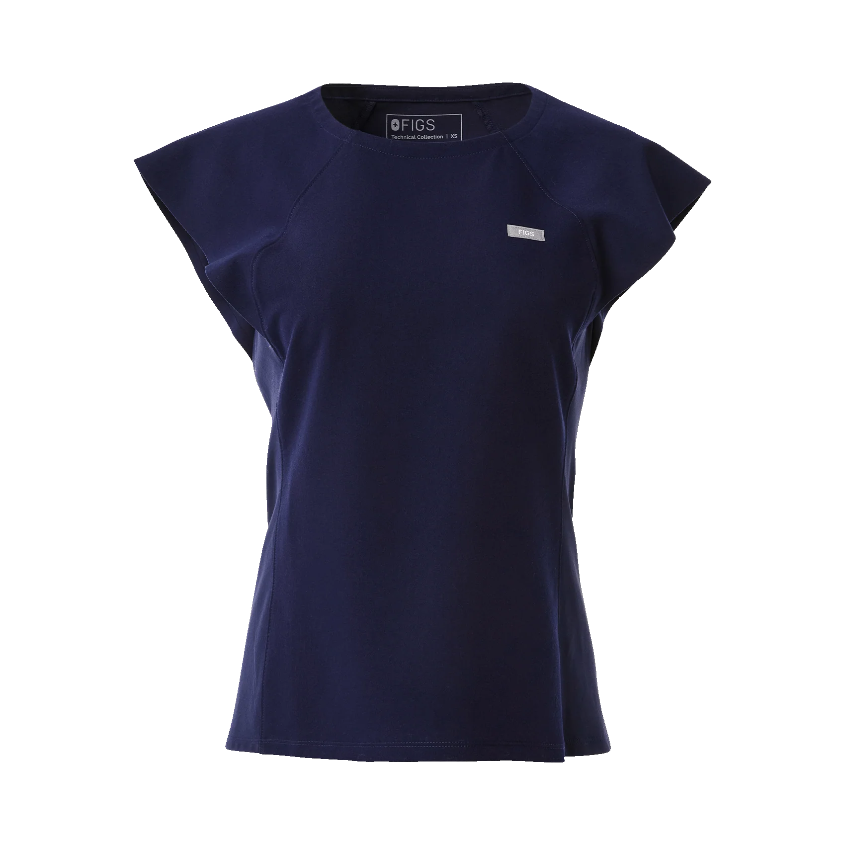 women's Walnut Orillia Slim Scoop Neck - Scrub Top