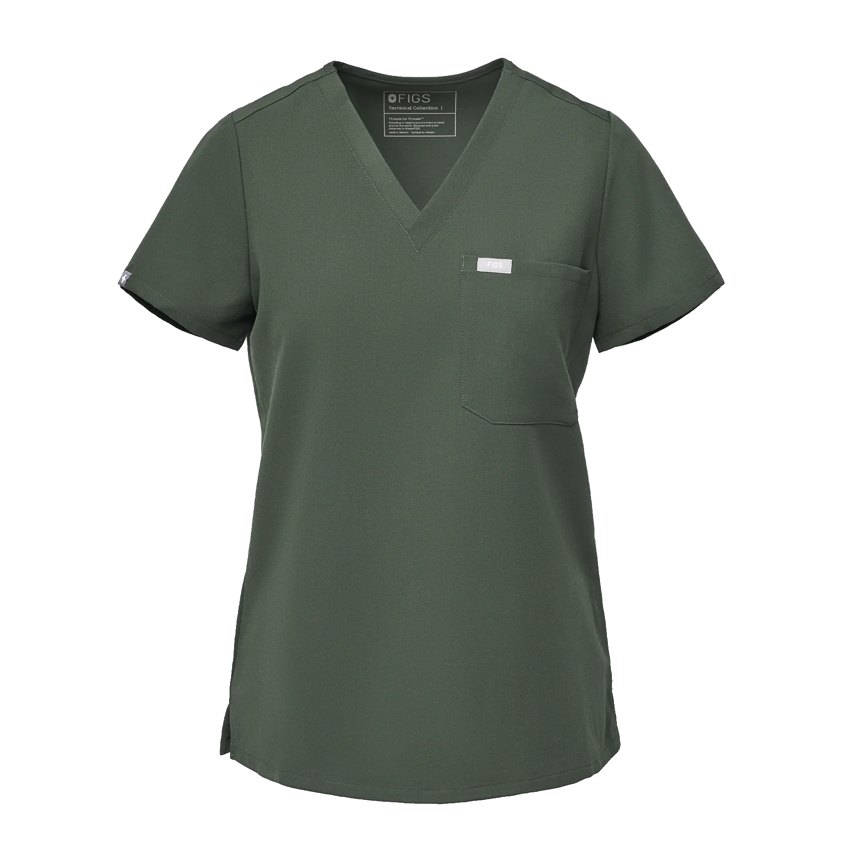 women's Moss Catarina™ - One-Pocket Scrub Top