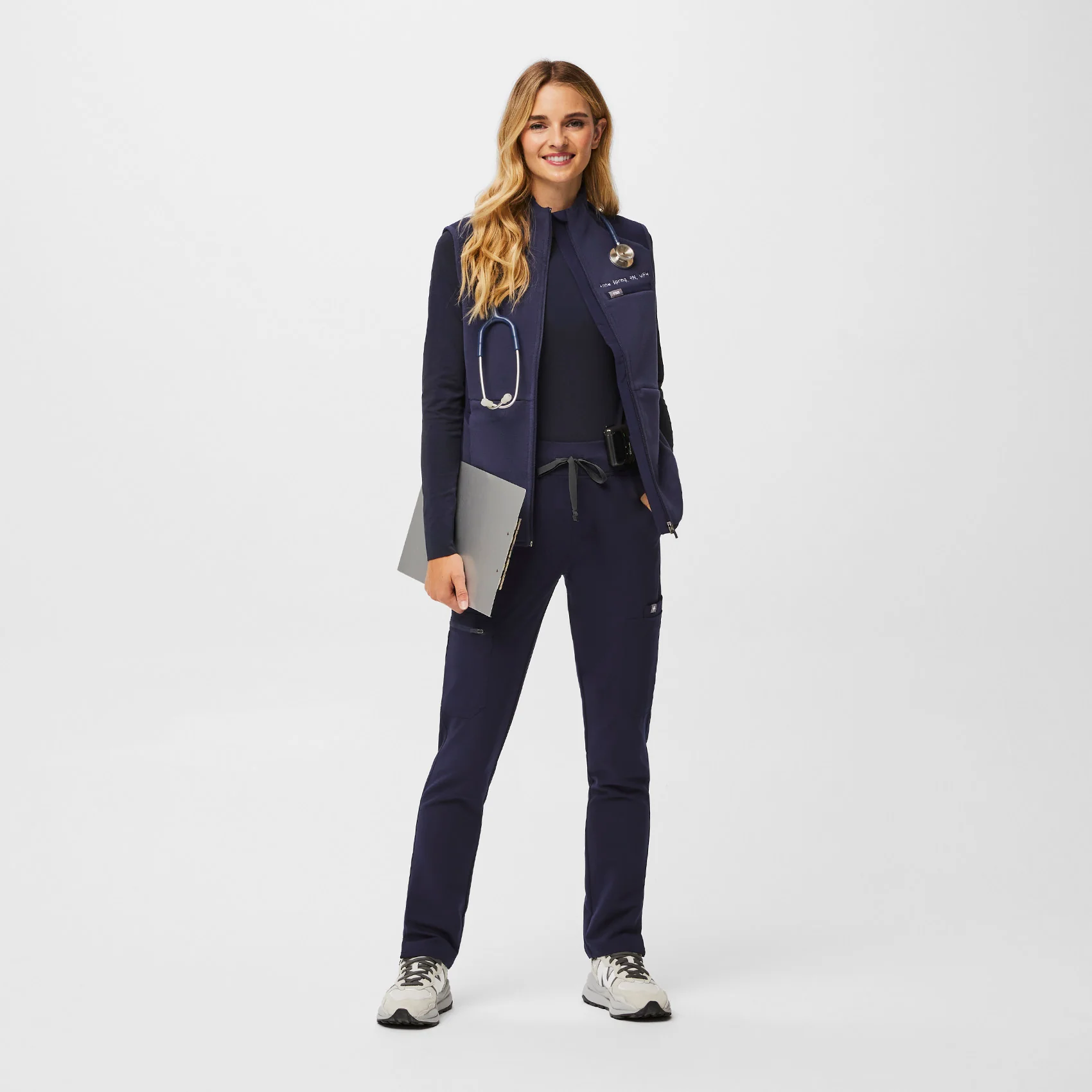 6797-women-s-navy-yolatm-high-waisted-2.0-skinny-scrub-pants-2.webp women's Navy Yola™ High Waisted 2.0 - Skinny Scrub Pants