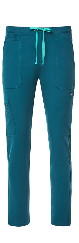 8036-men-s-caribbean-blue-cairo-cargo-scrub-panttm-10.webp men's Caribbean Blue Cairo - Cargo Scrub Pant™
