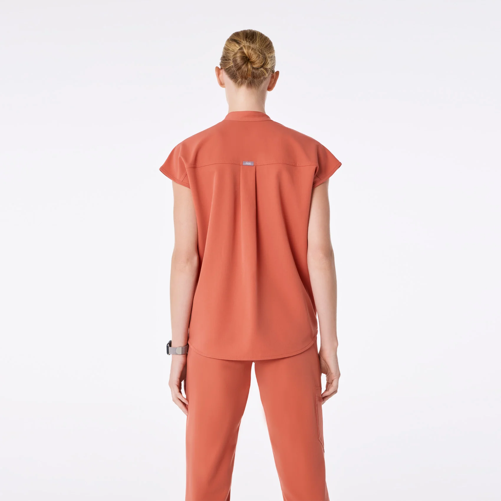 women's Spiced Cider Rafaela - Oversized Scrub Top™