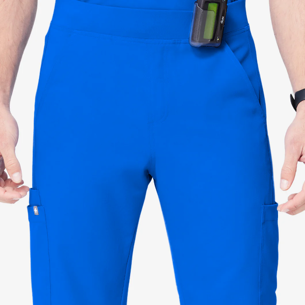 Men's Royal Blue Axim™ -  Cargo Scrub Pants