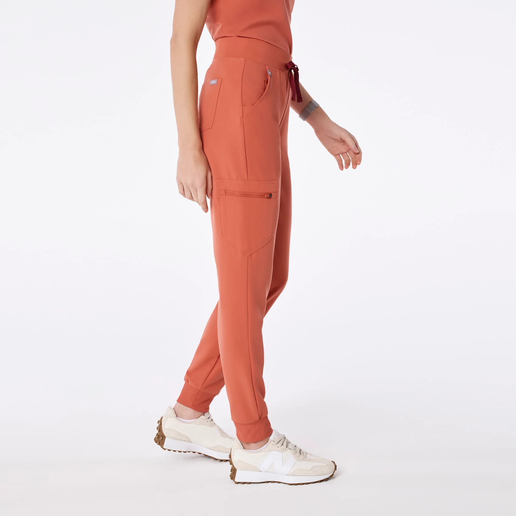 women's Spiced Cider High Waisted Zamora - Jogger Scrub Pant™
