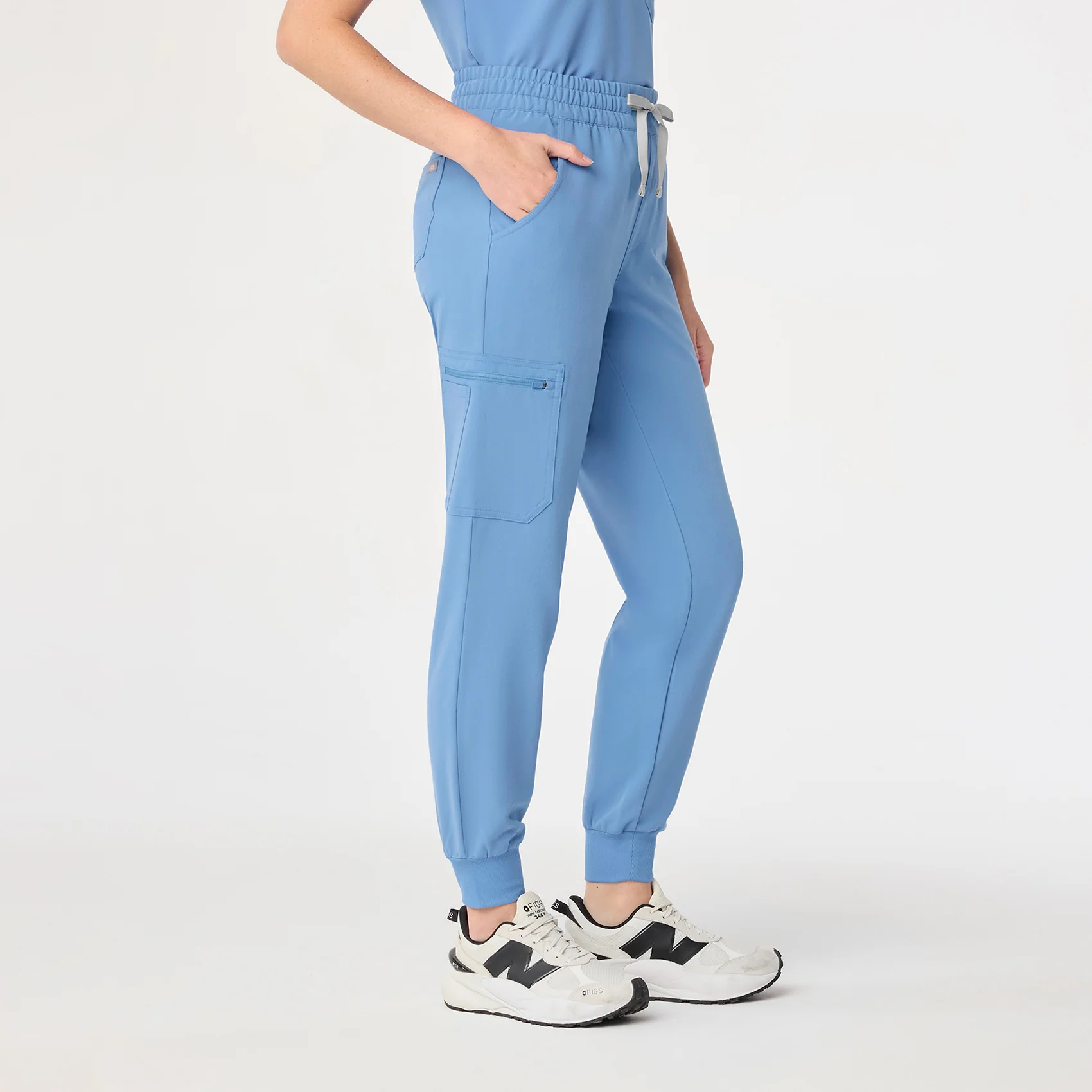 9317-women-s-ceil-blue-high-waisted-uman-relaxed-jogger-scrub-pant-3.webp women's Ceil Blue High Waisted Uman Relaxed - Jogger Scrub Pant