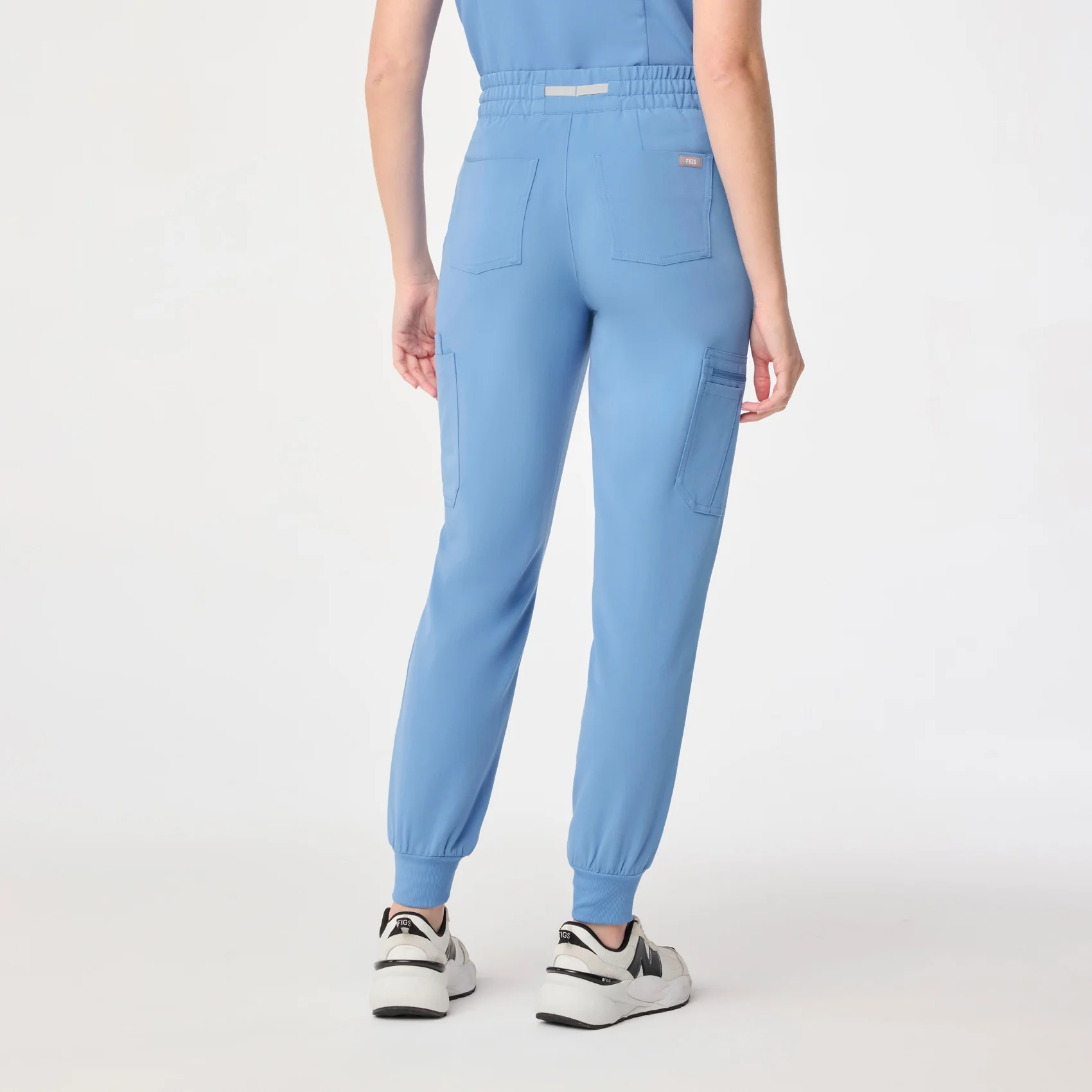 9317-women-s-ceil-blue-high-waisted-uman-relaxed-jogger-scrub-pant-4.webp women's Ceil Blue High Waisted Uman Relaxed - Jogger Scrub Pant