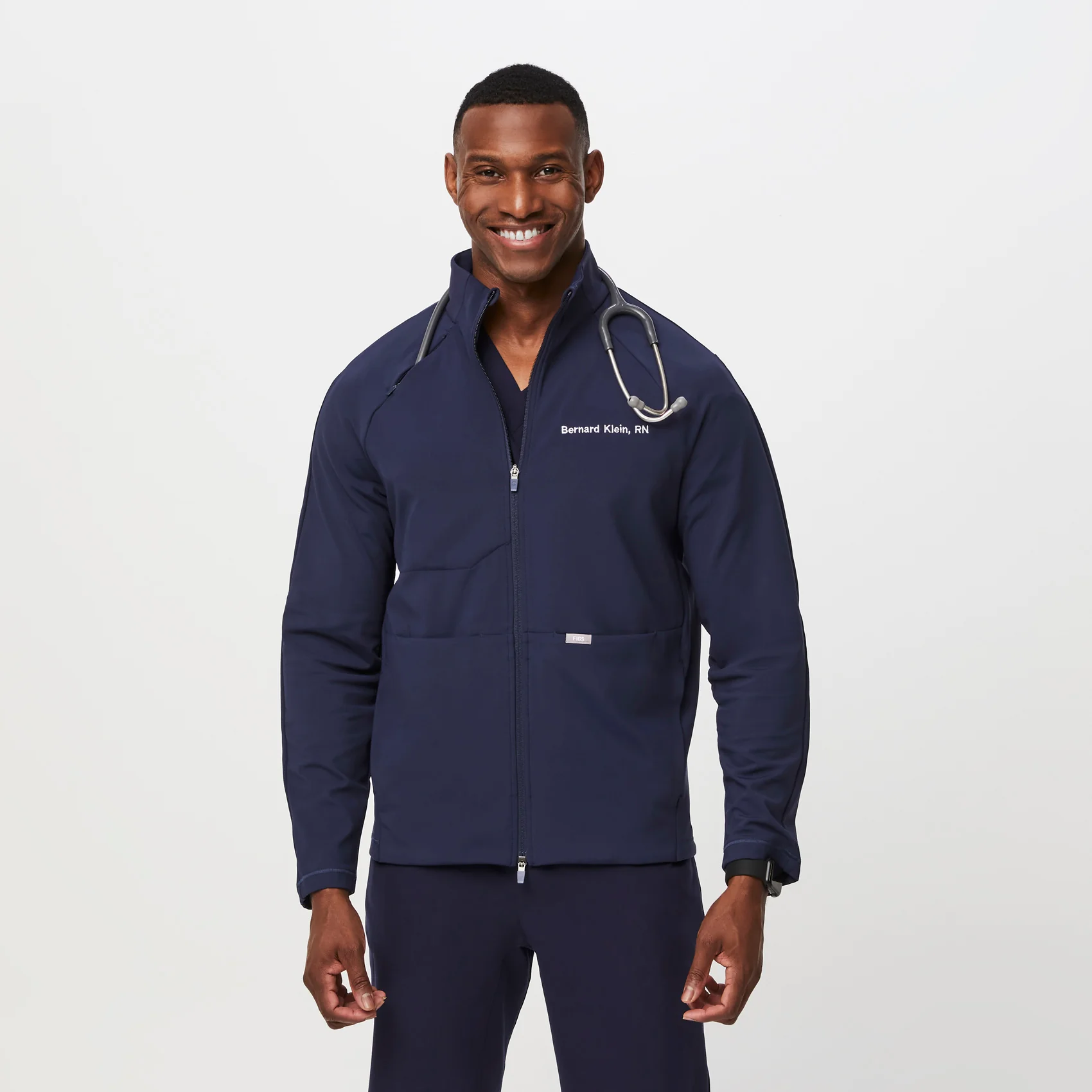 9522-men-s-navy-on-shift-contourknit-jackettm-1.webp men's Navy On-Shift ContourKnit Jacket™